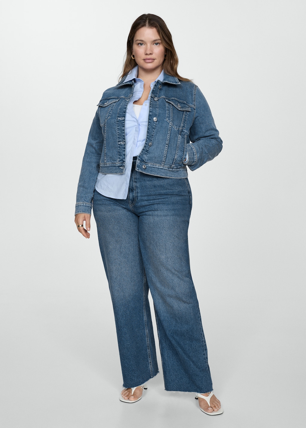 Blouson jean mango hotsell