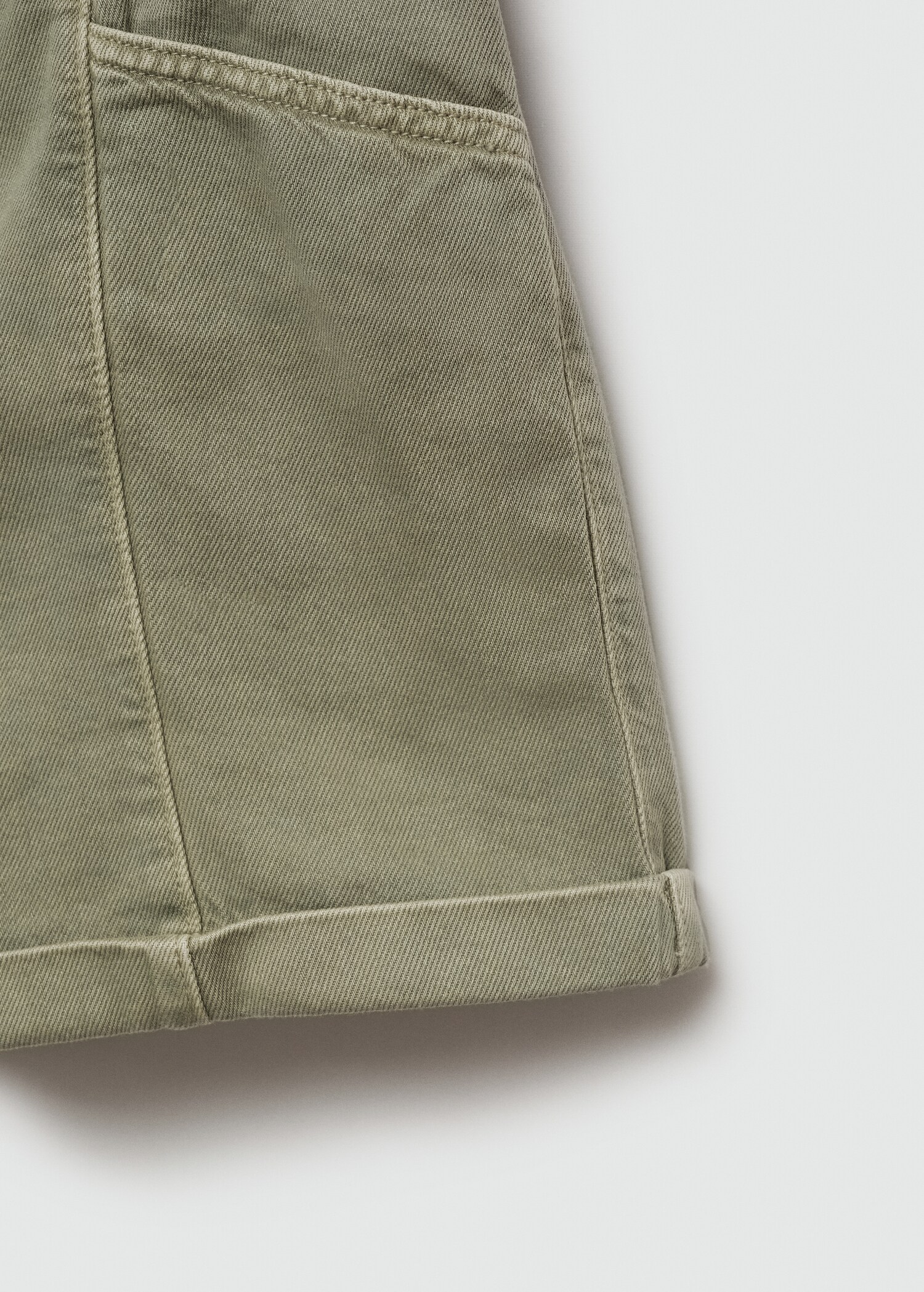 Shorts vaqueros cinturón - Detalle del artículo 0