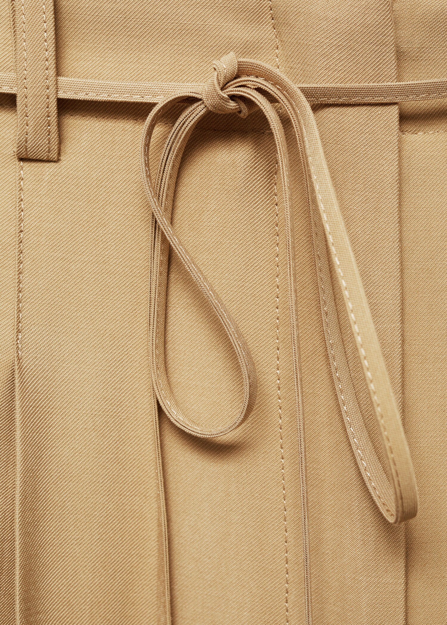 Wideleg trousers with elastic waist - Details of the article 8
