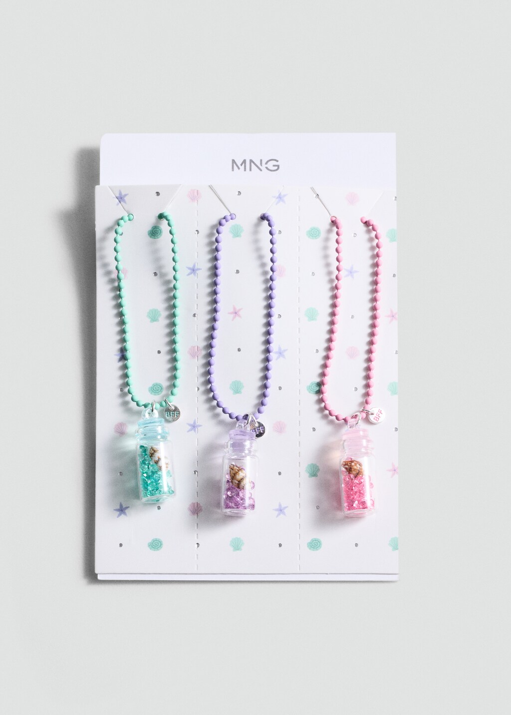 Pack of 3 Best Friends necklaces Kids MANGO Oman