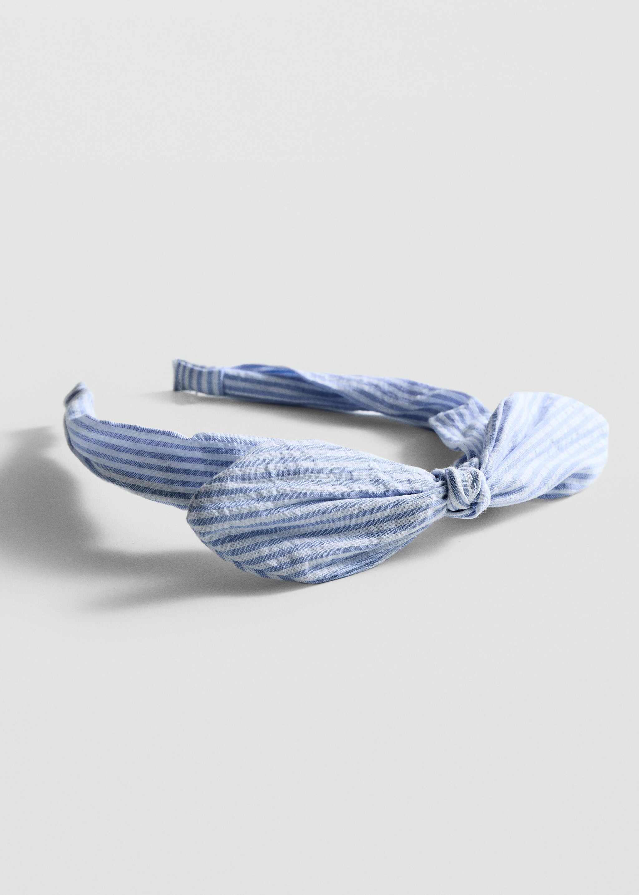 Stripes bow headband - Medium plane