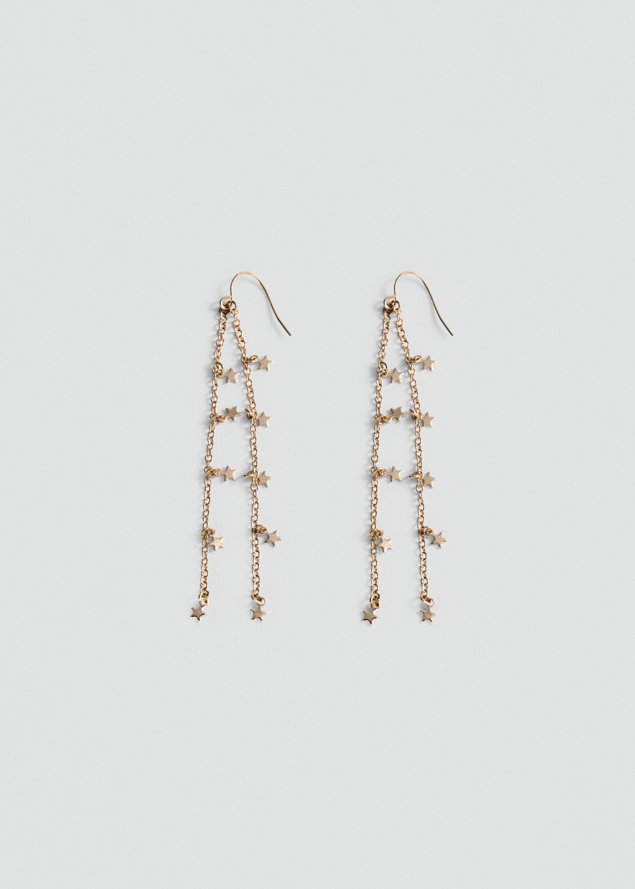 long star earrings - Article without model