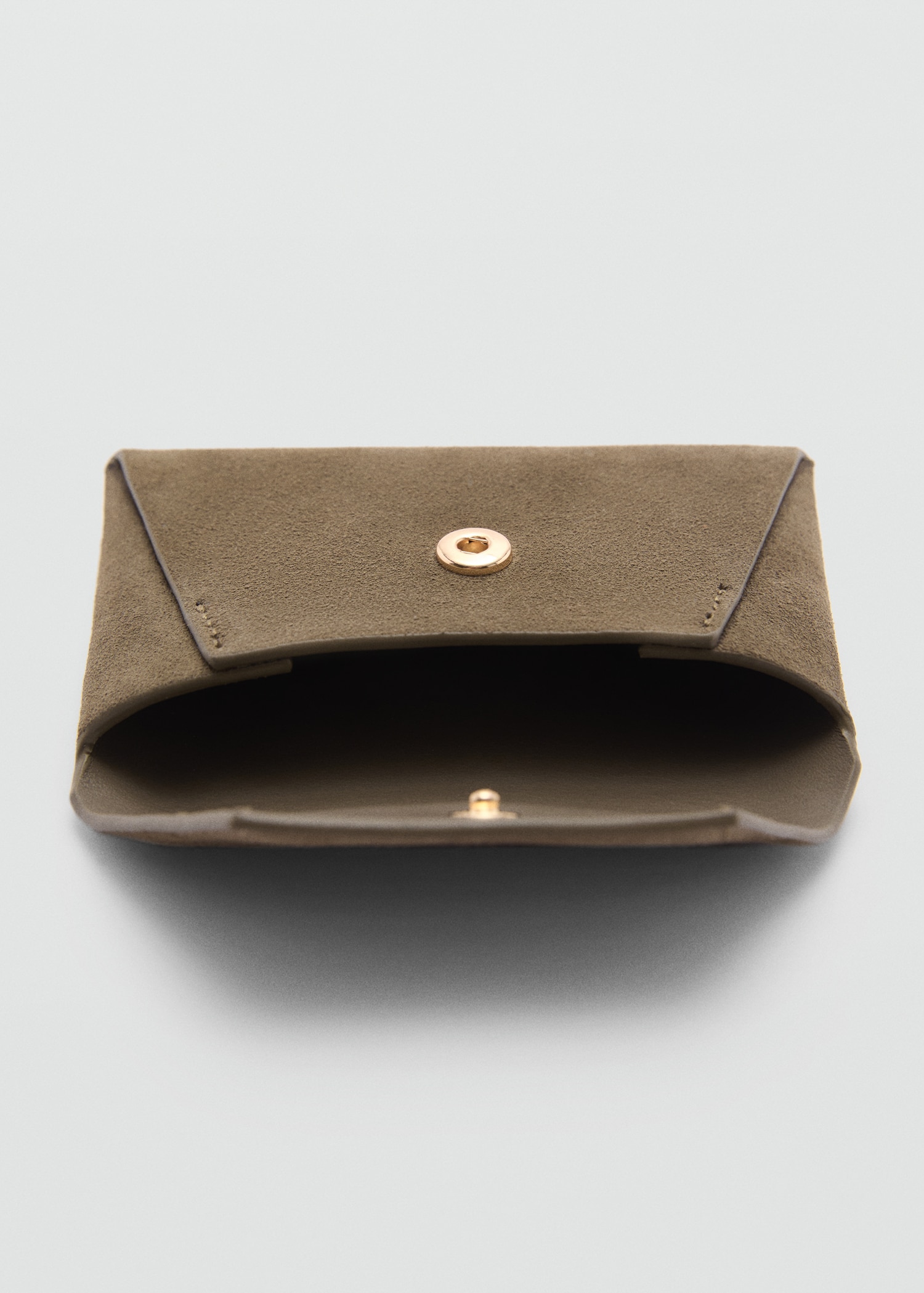 Leather purse - Medium plane