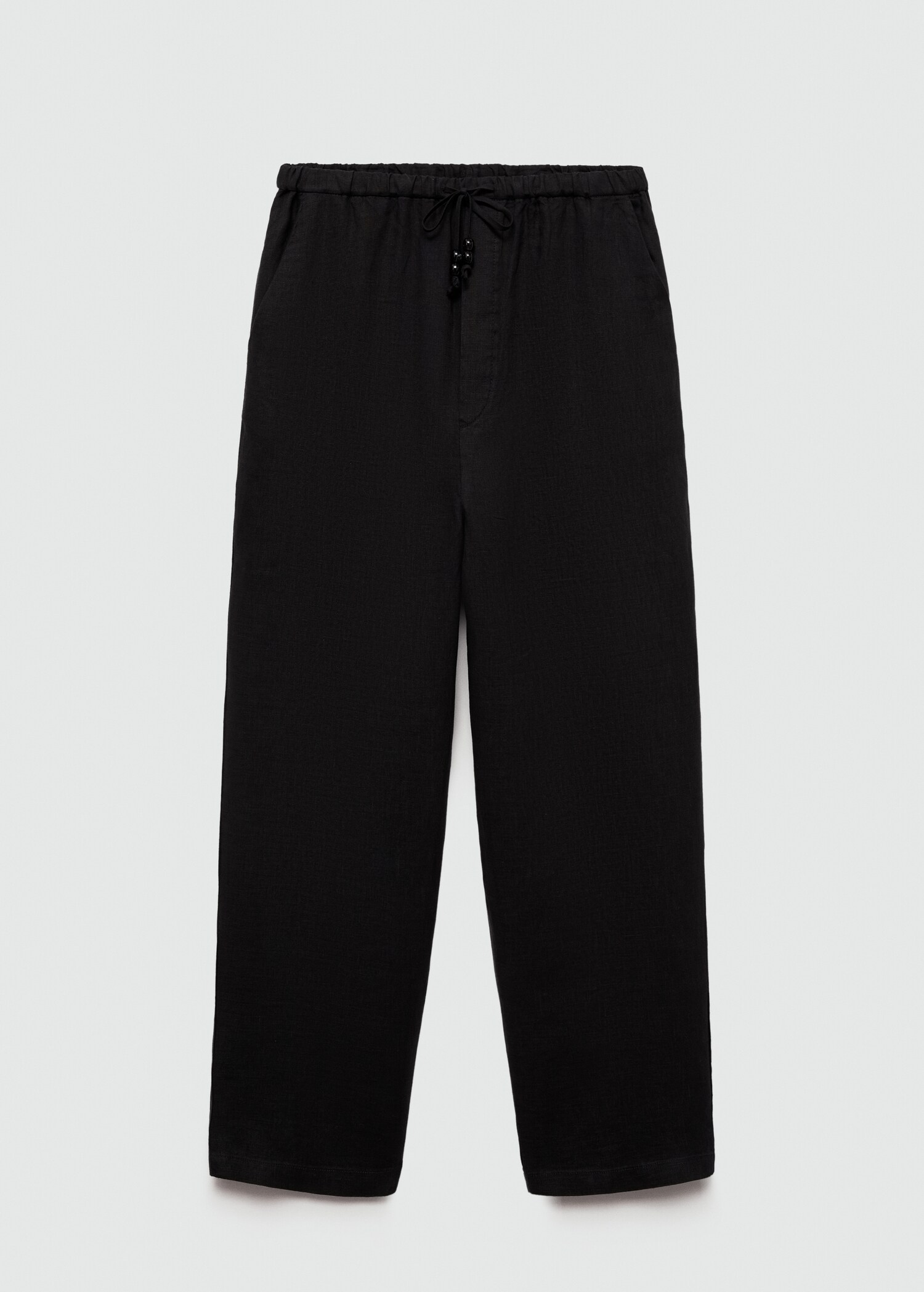 Linen jogger trousers - Article without model