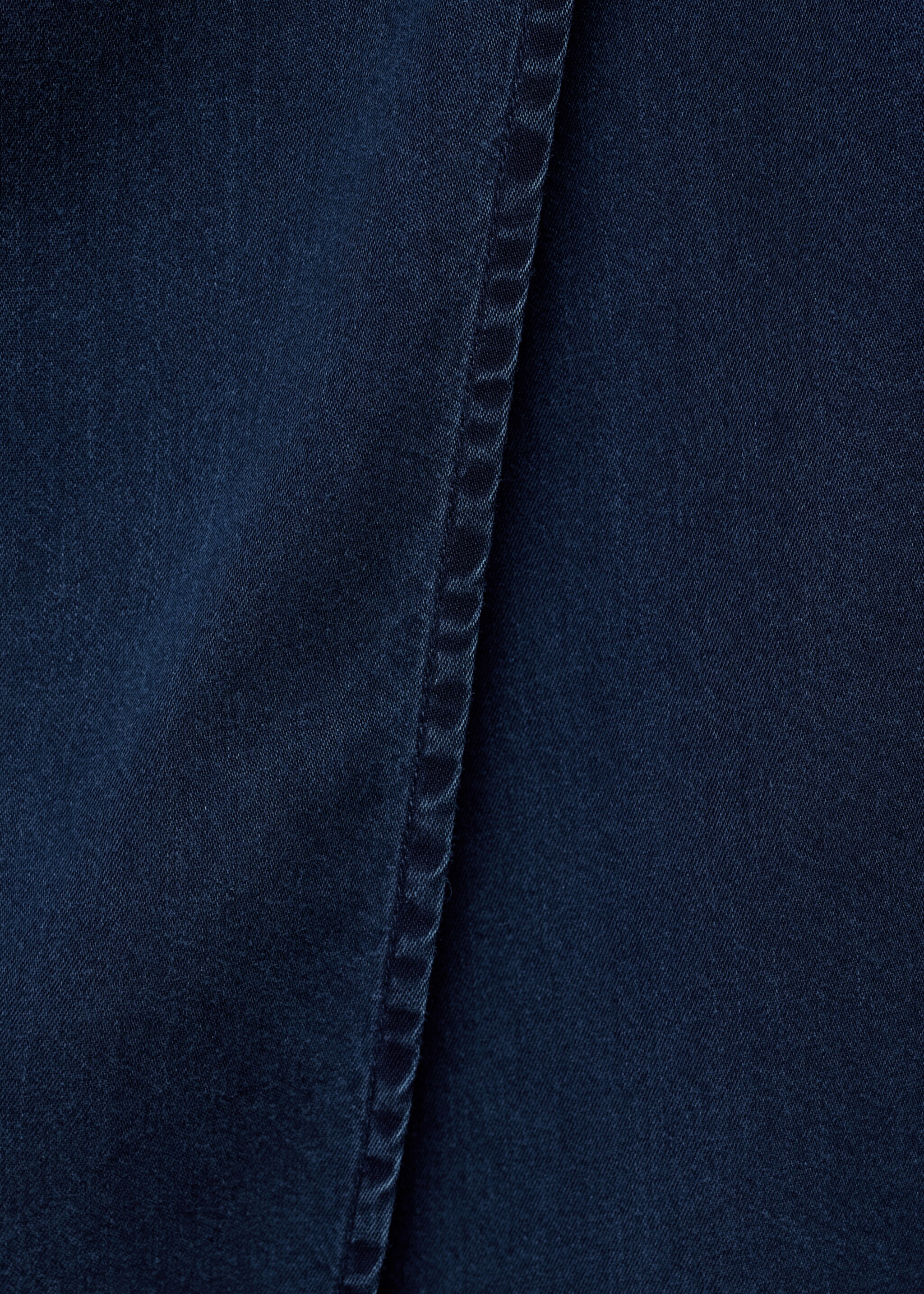 Lyocell sarong skirt - Details of the article 0, Dark Blue. Ref: 77050333-00.