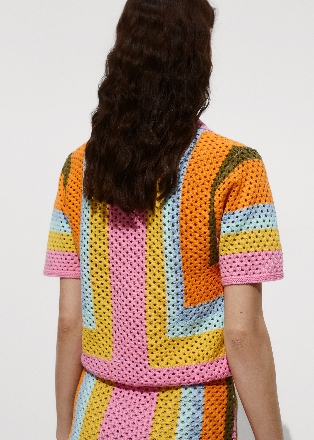ゆきち　プロフ必須でお願いします ※MINI KNIT POLO TOP FUJITO】Short Sleeve Knit Tops | 藤巻百貨店