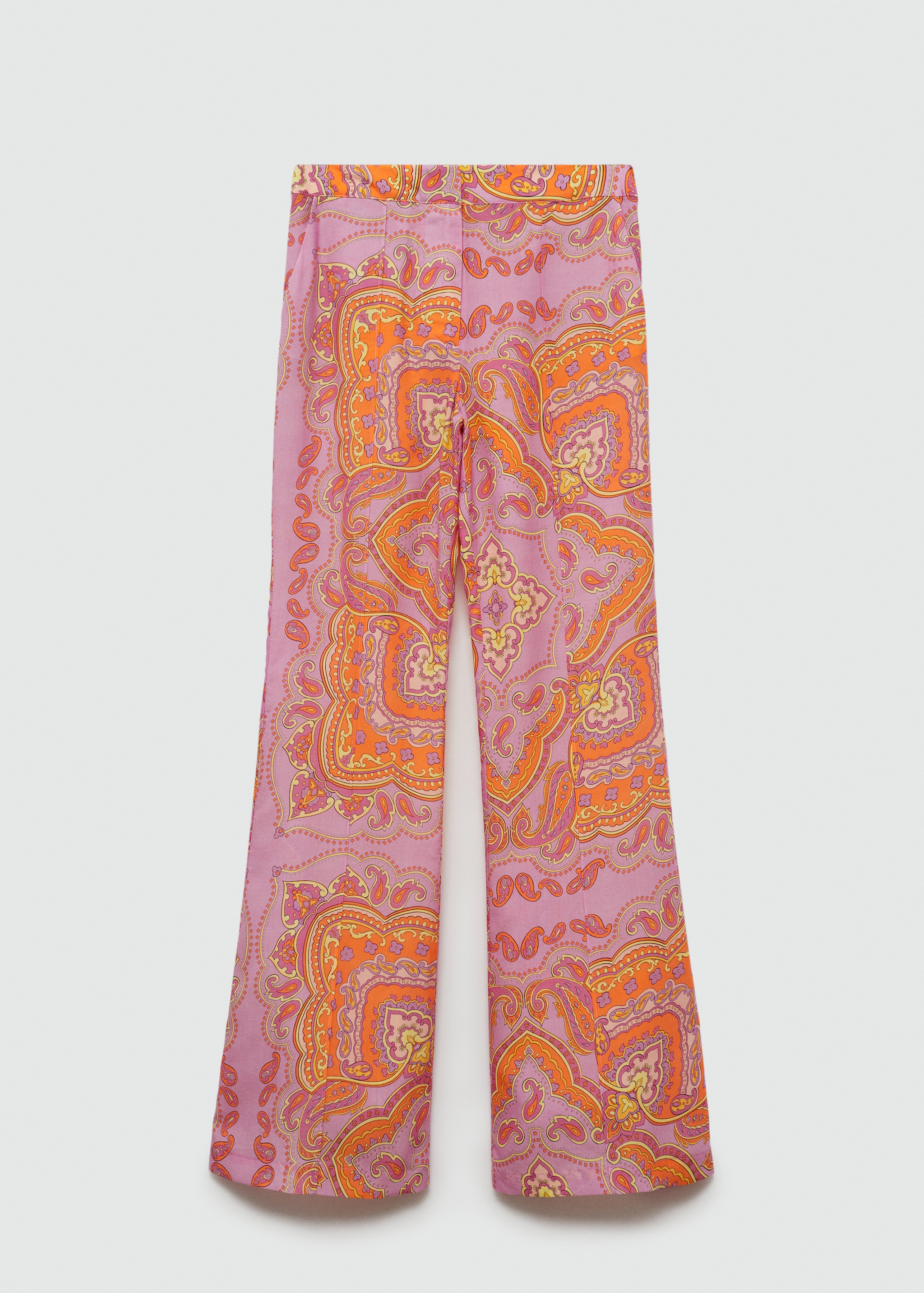 Printed lyocell trousers - Article without model