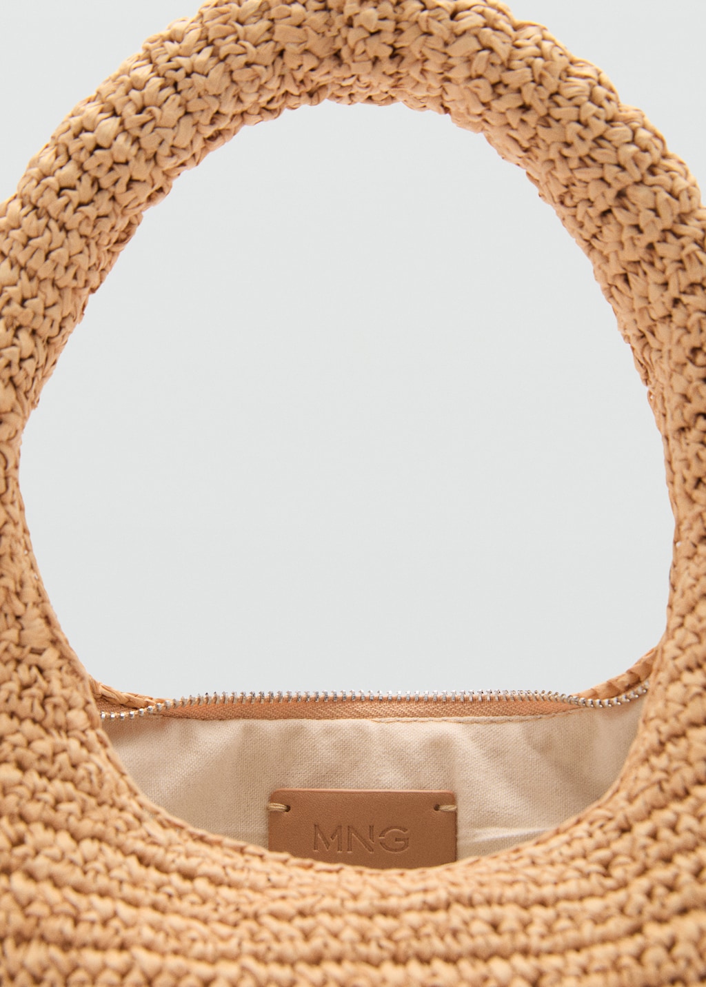 Natural fibre shoulder bag Women MANGO Philippines