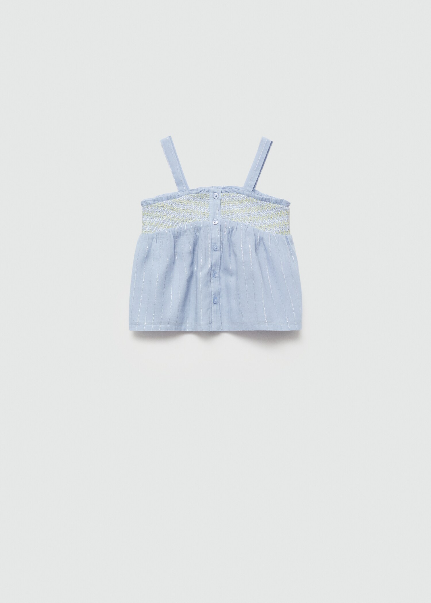 Embroidered cotton blouse - Article without model