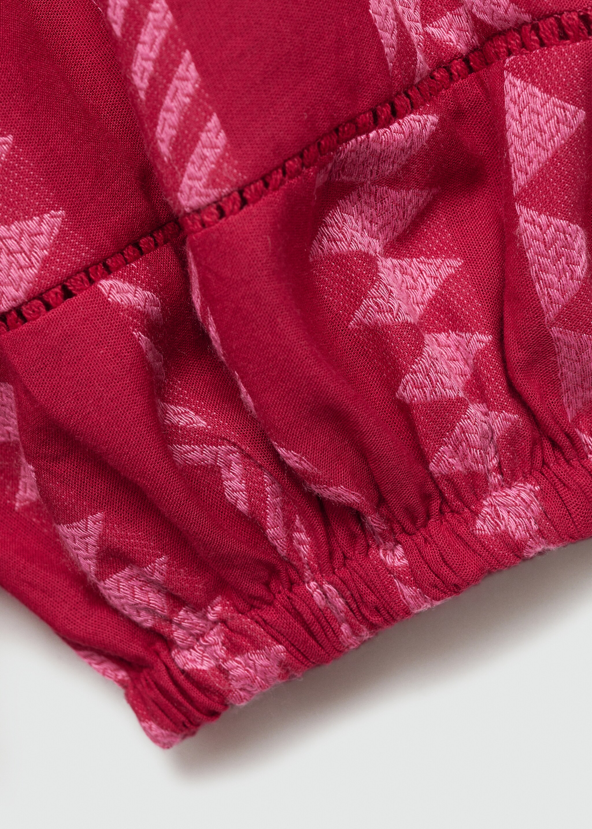 Geometric print midi dress - Details of the article 0