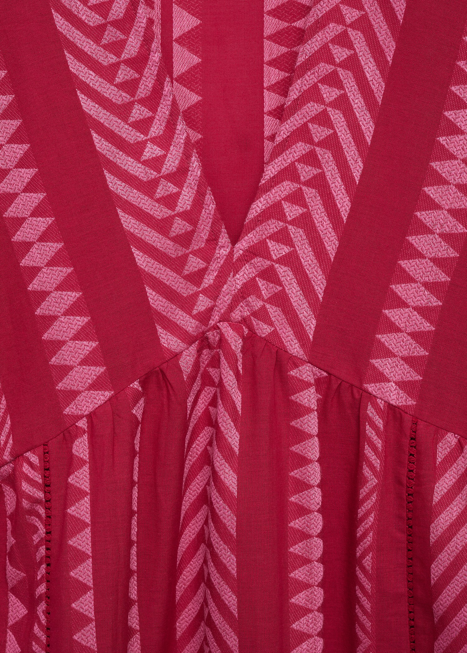 Geometric print midi dress - Details of the article 8