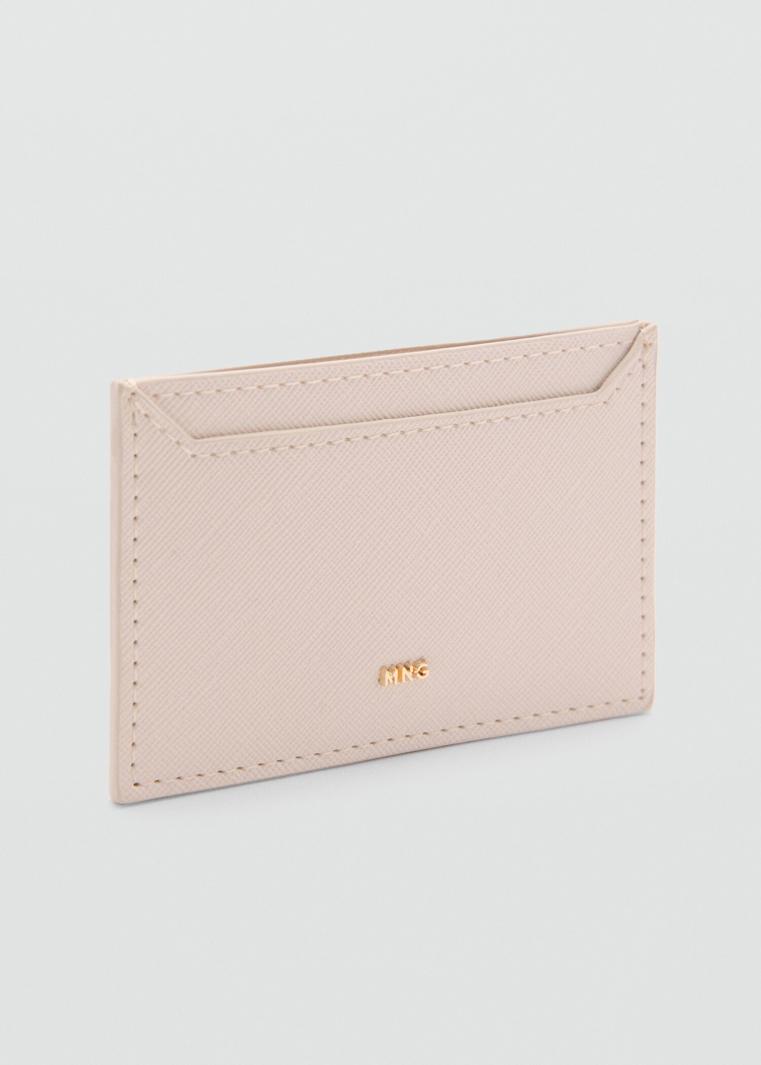 Porte-cartes effet saffiano - Plan moyen