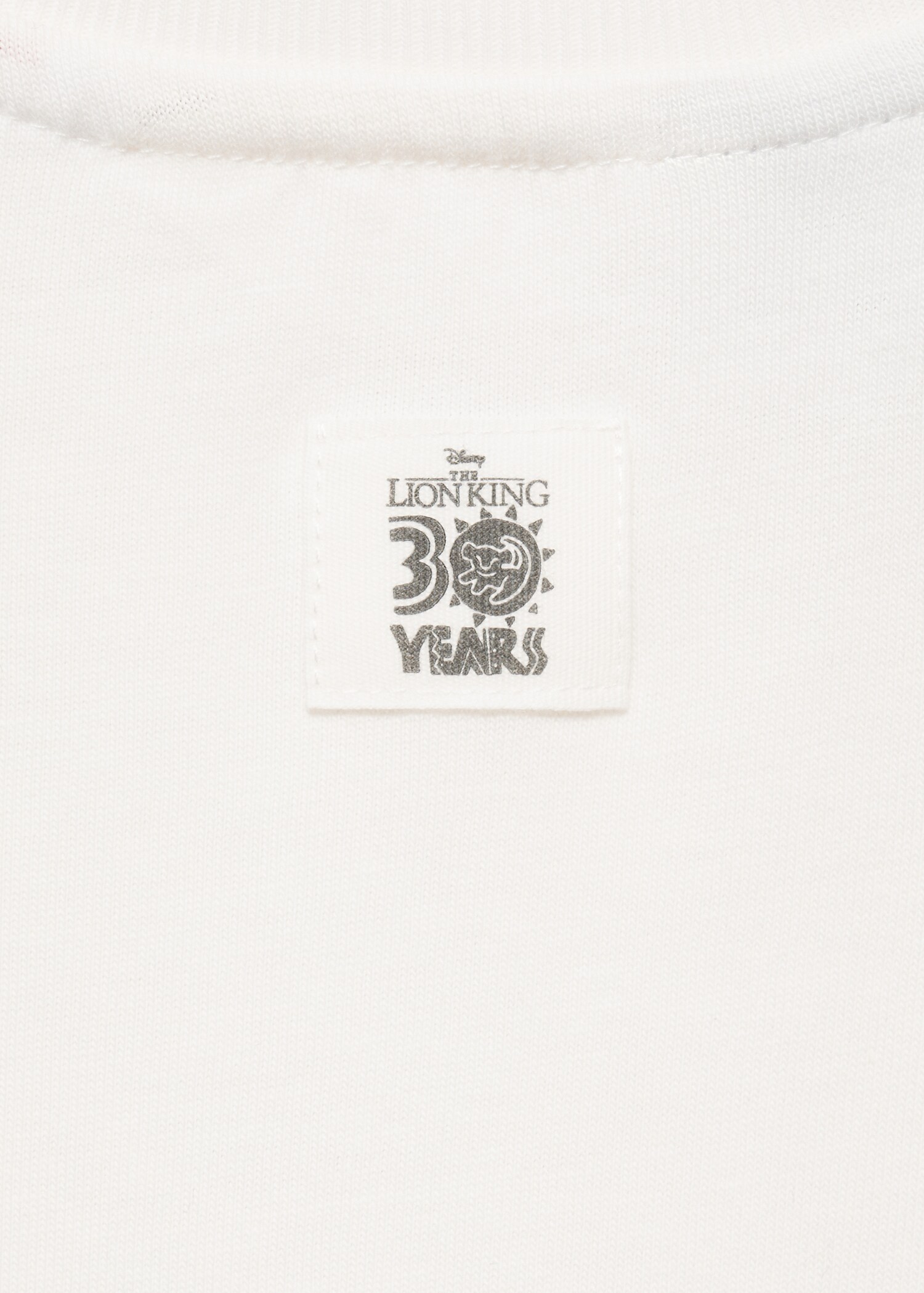 T-shirt d'O Rei Leão - Pormenor do artigo 0