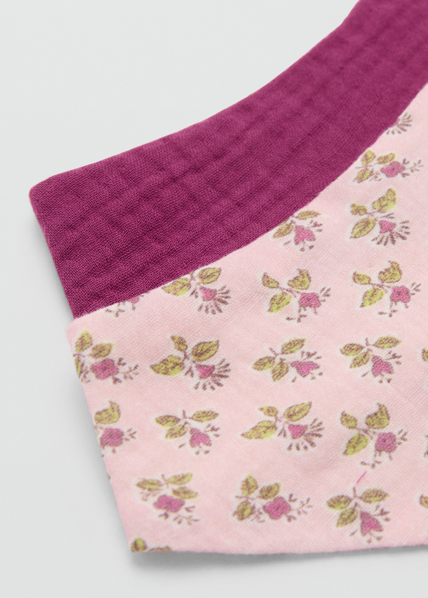 2 Printed bibs pack - Medium plane