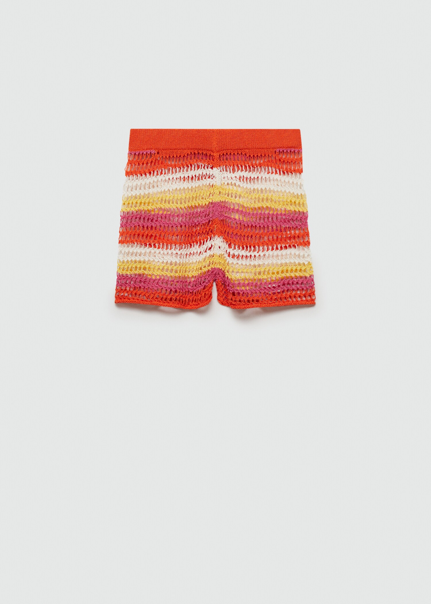 Shorts crochet combinado - Artículo sin modelo