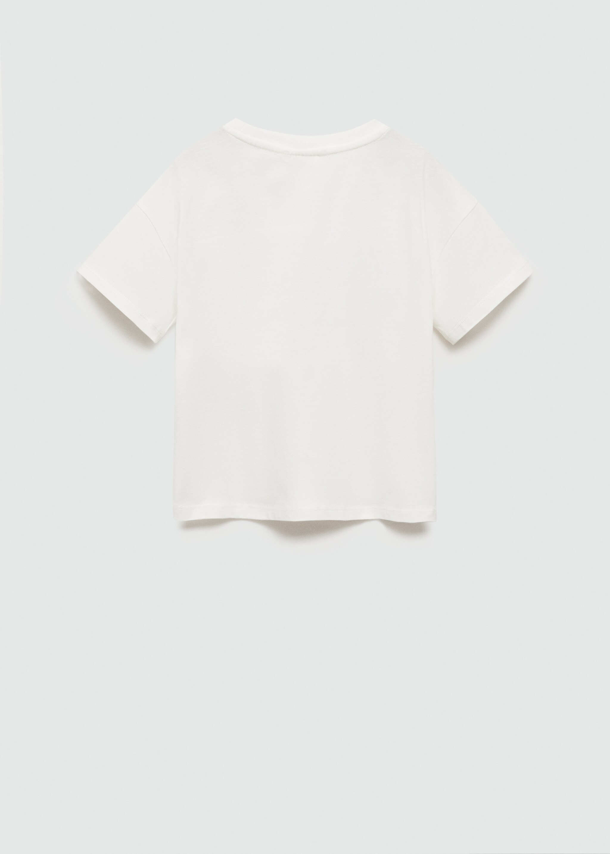 Μπλουζάκι εμπριμέ βαμβακερό - Πίσω όψη προϊόντος