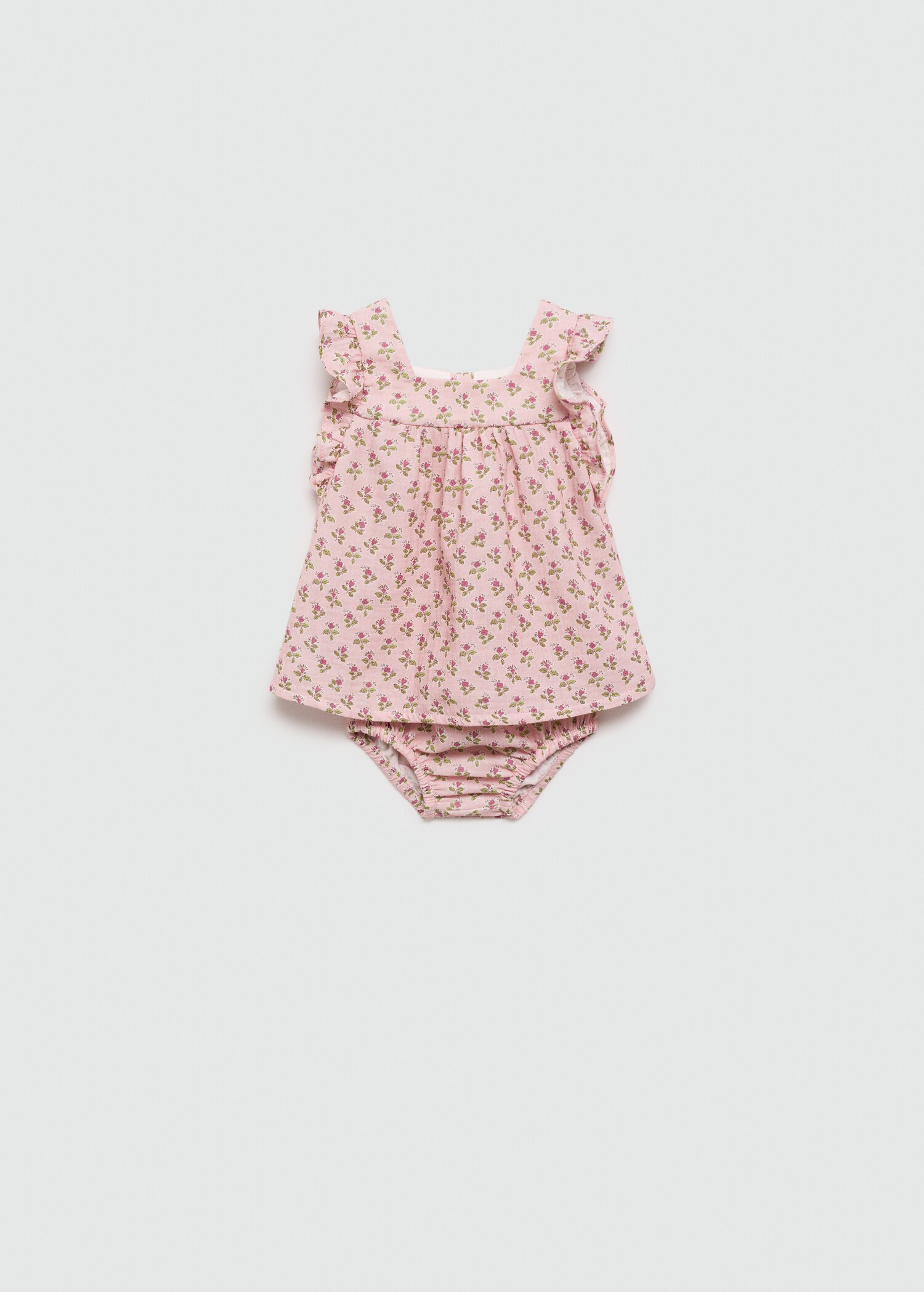 Cotton dress and nappy cover - Article without model