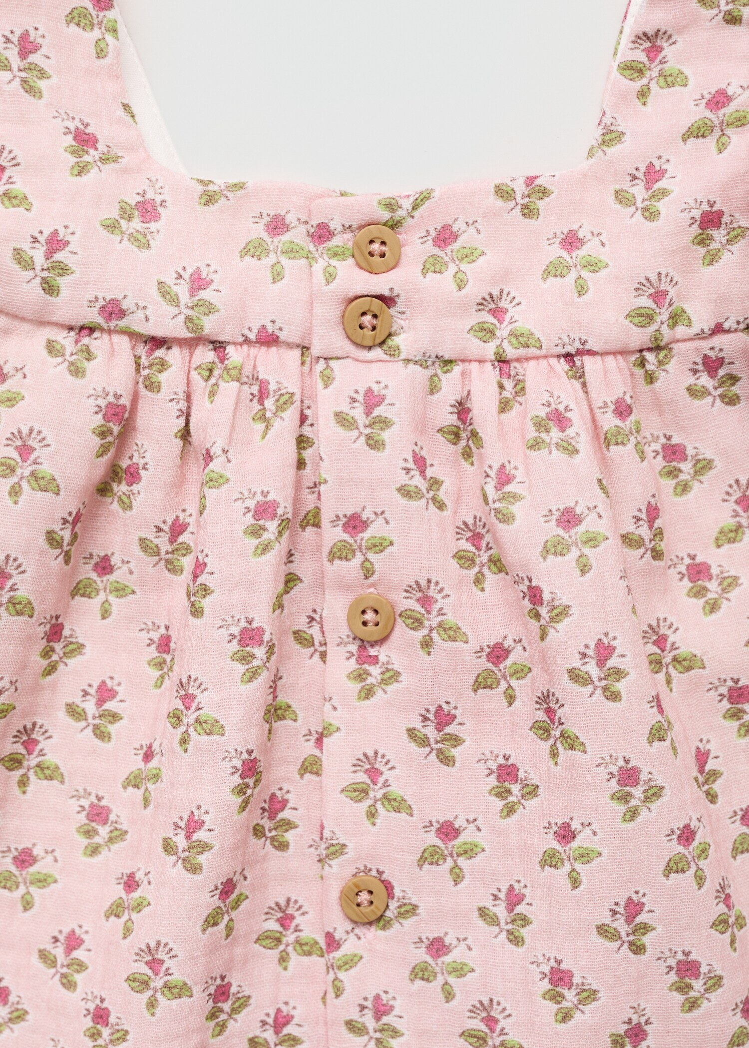 Cotton dress and nappy cover - Details of the article 0