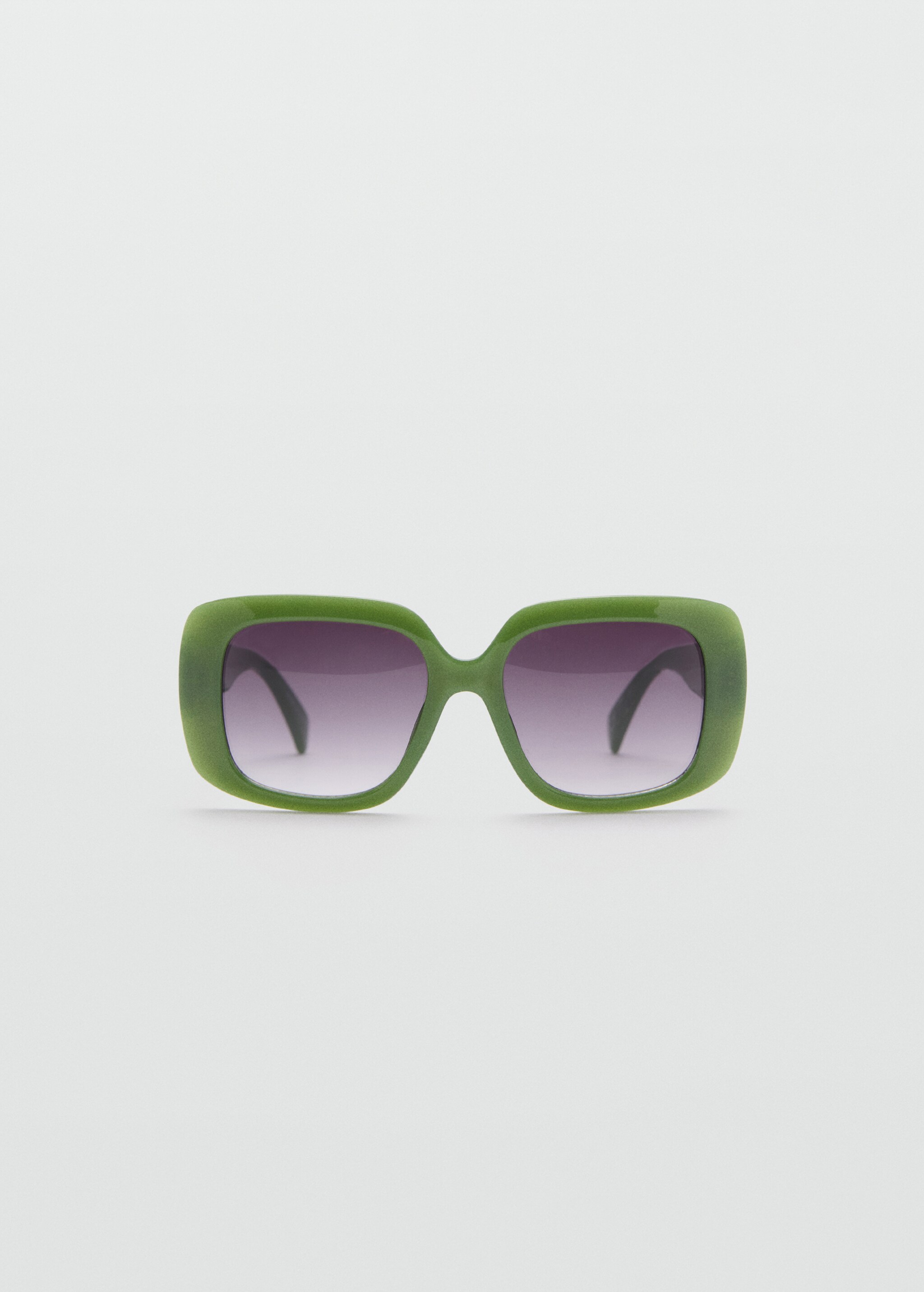 Солнцезащитные очки в квадратной оправе - Изделие без модели