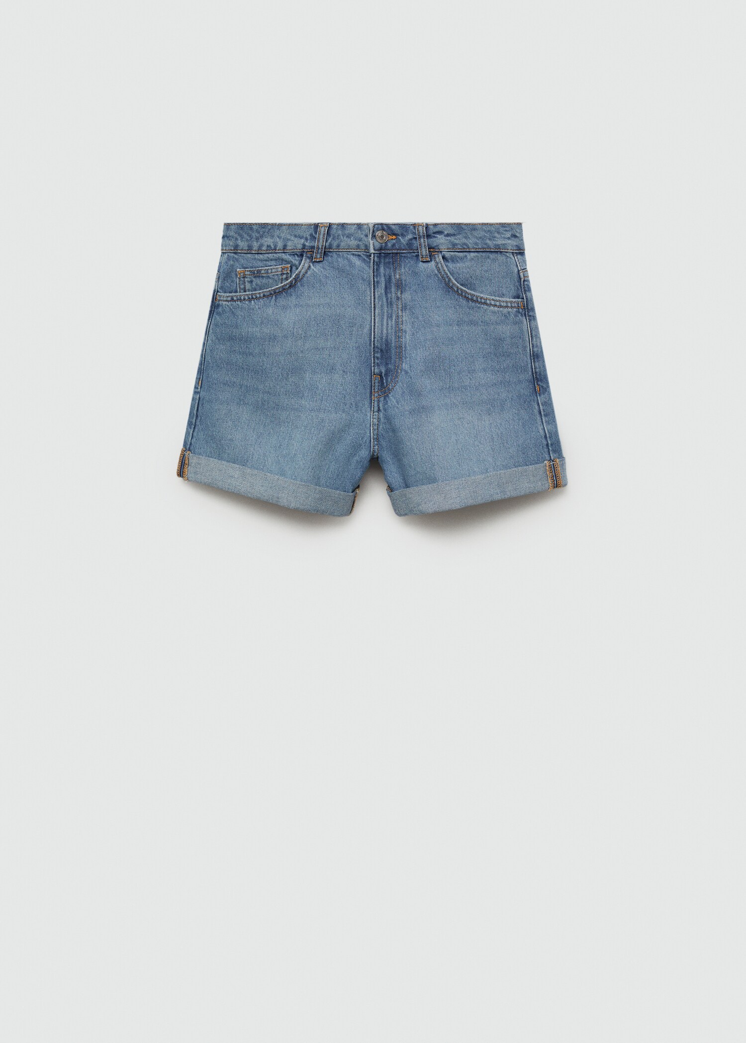 Short jean mom-fit - Article sans modèle