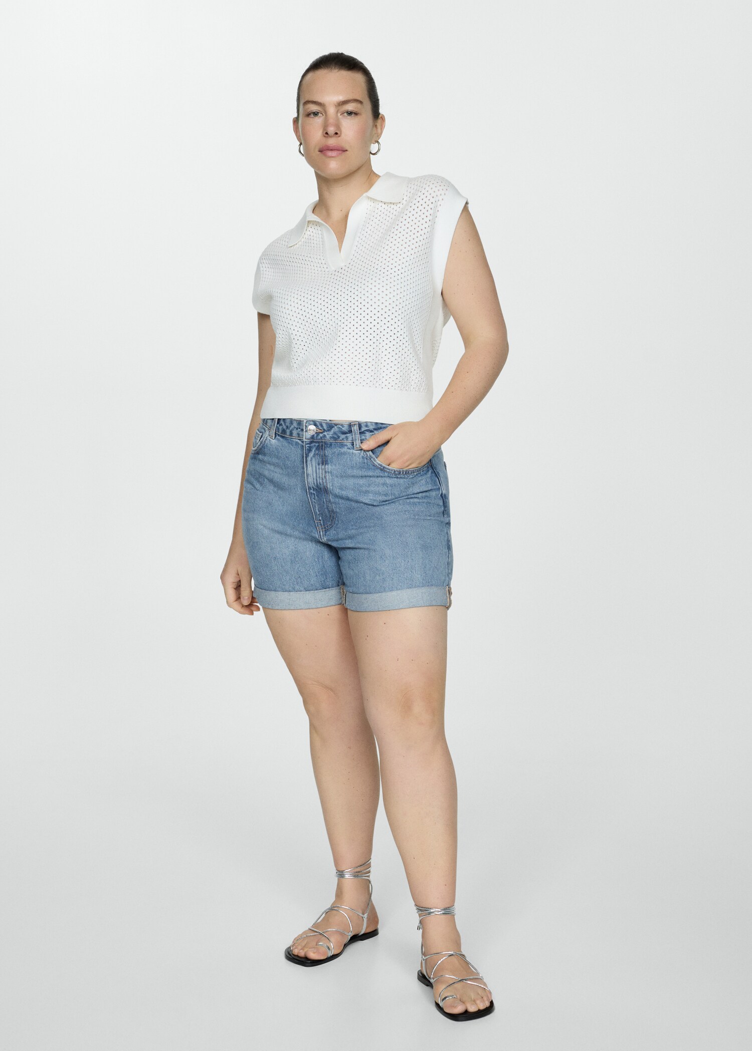 Short jean mom-fit - Détail de l'article 3