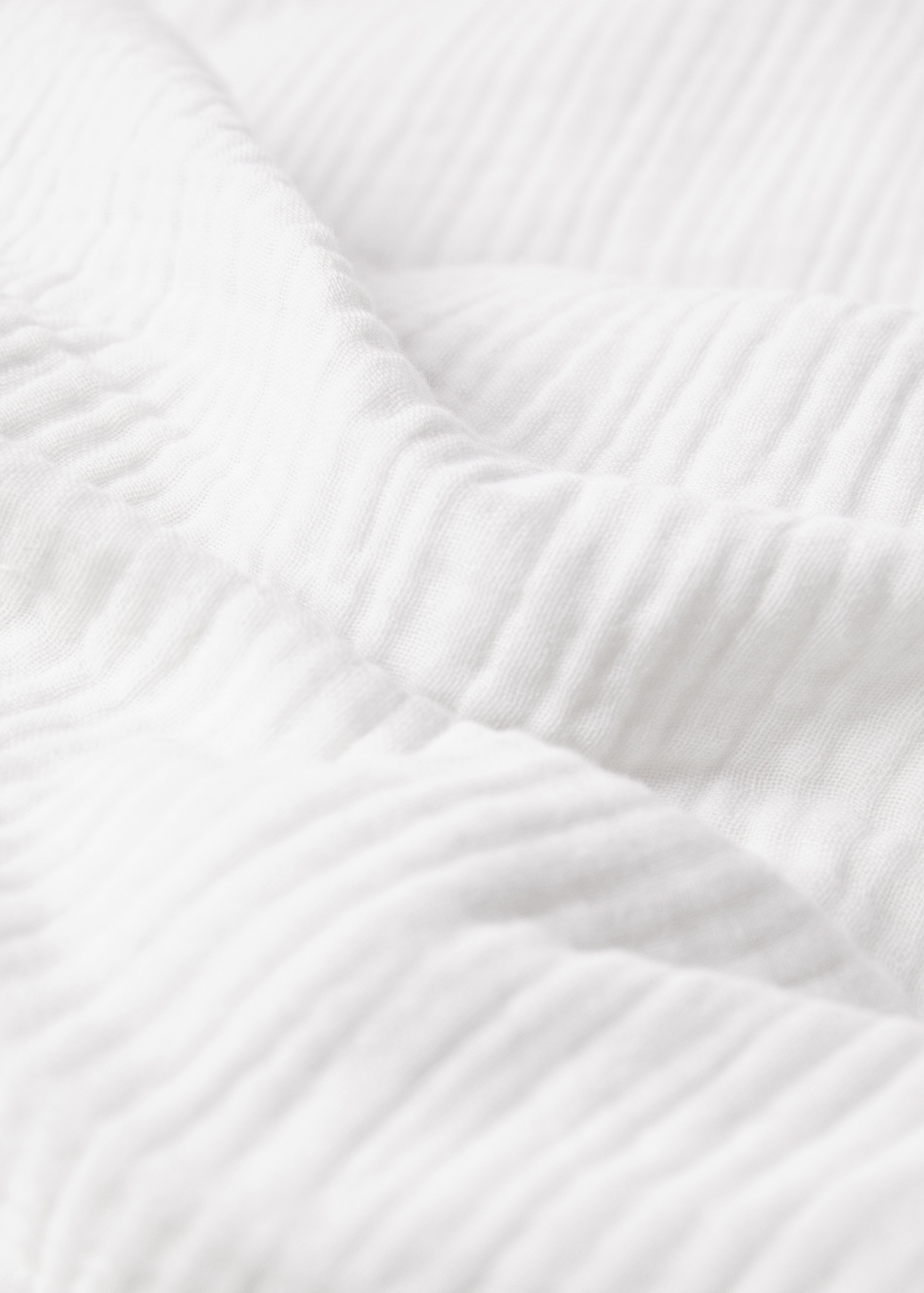 Cotton gauze duvet cover superking bed - Details of the article 2