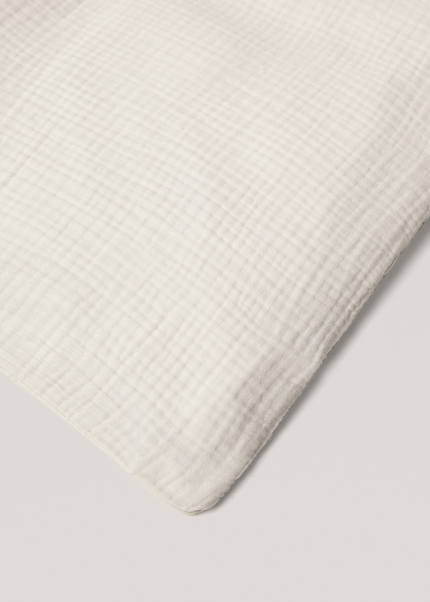 Cotton gauze duvet cover superking bed - Details of the article 3