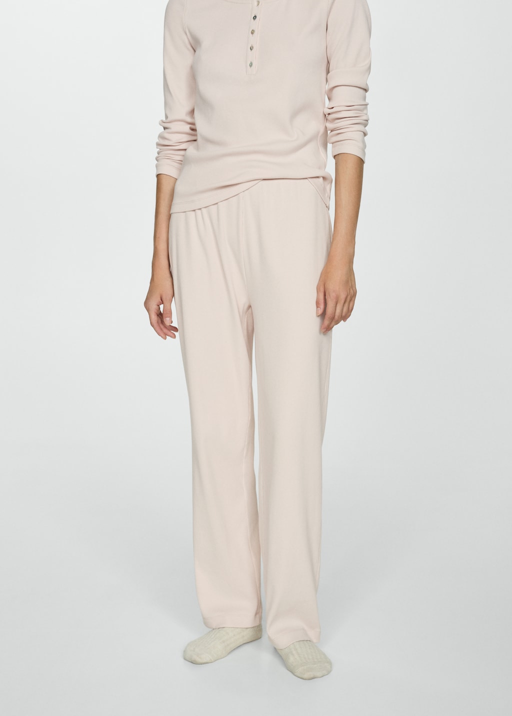 Two piece cotton pajamas shop