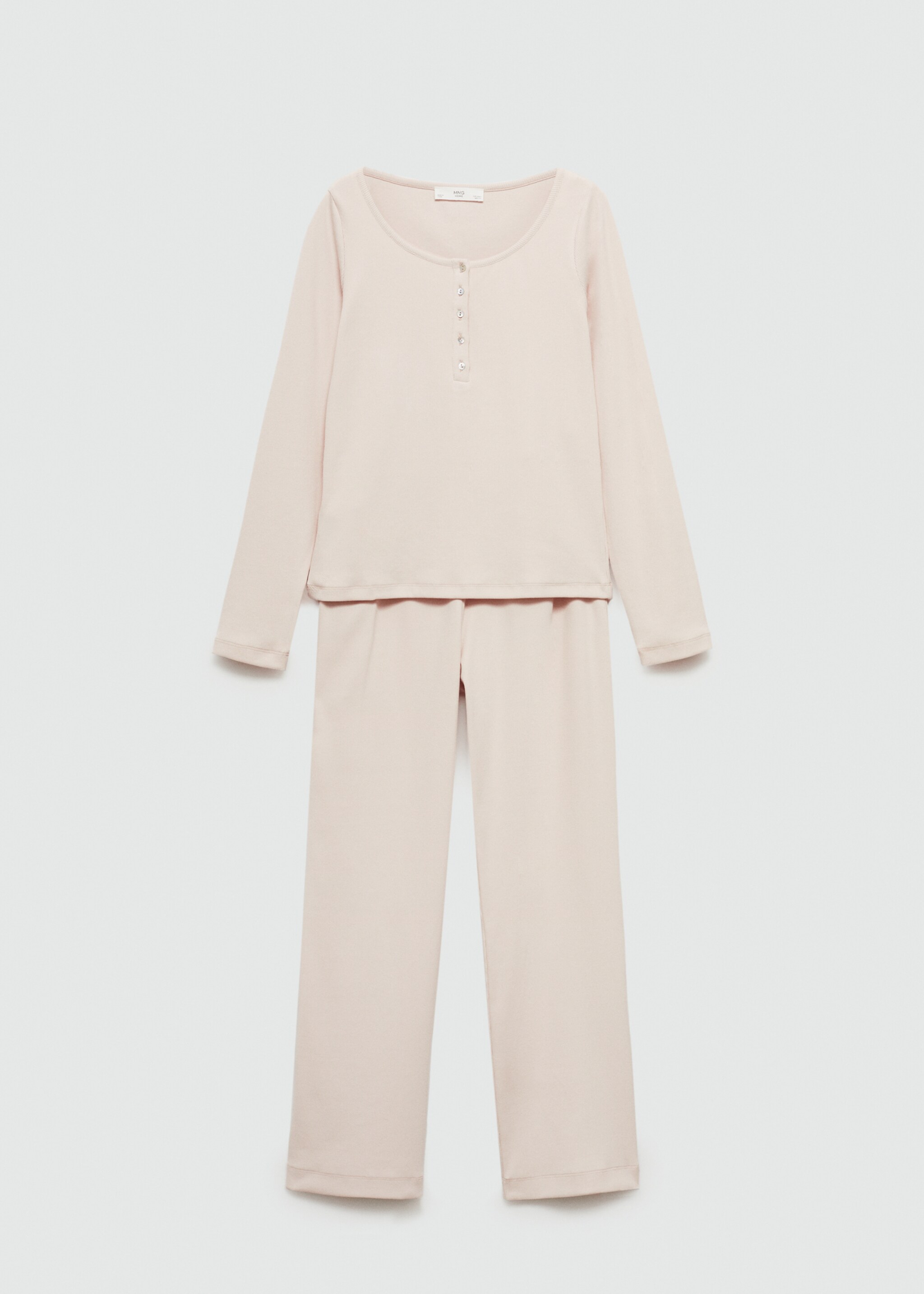 Two-piece cotton pyjamas - Article without model