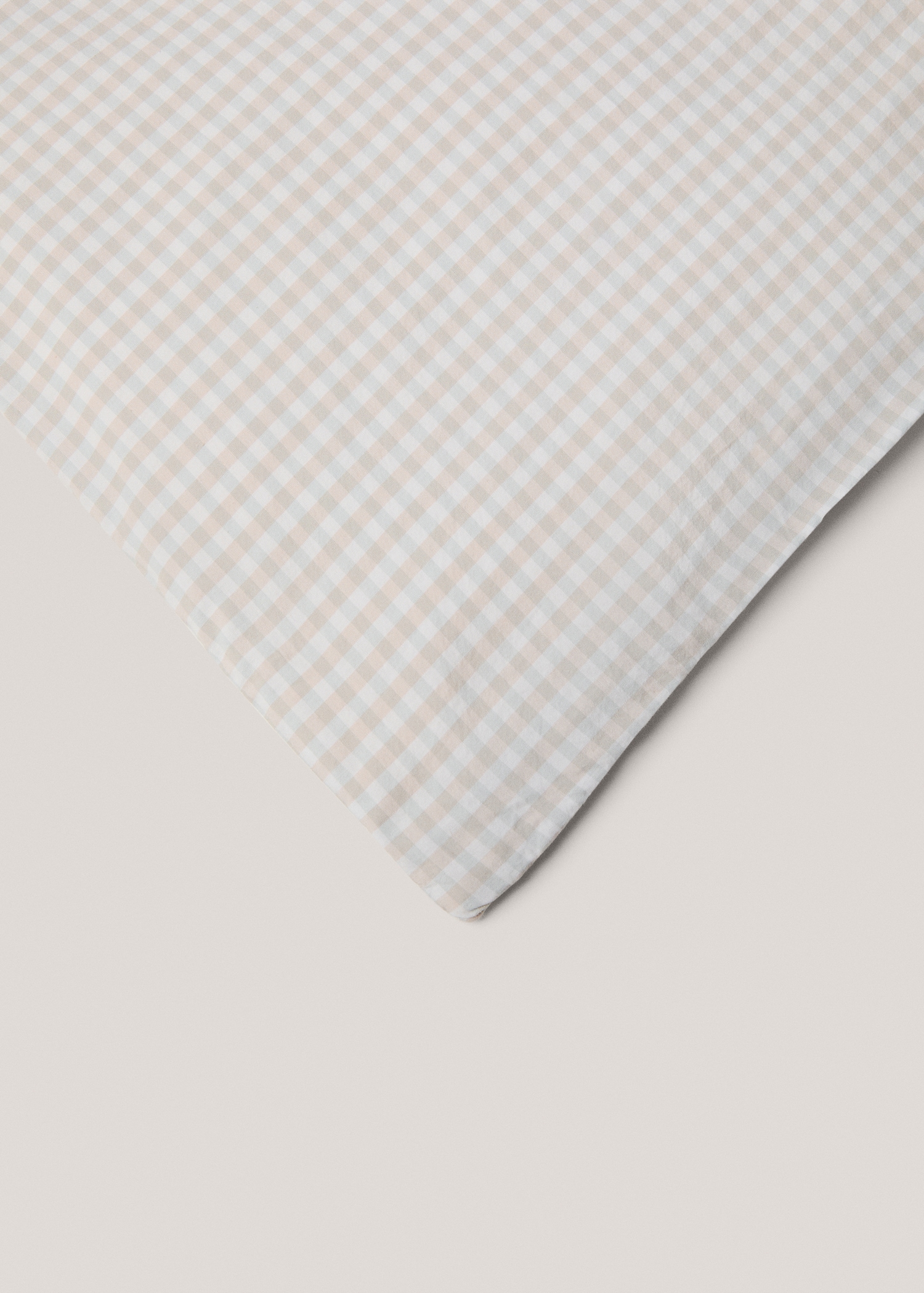 Funda nórdica algodón vichy Cama 150/160cm - Detalle del artículo 3