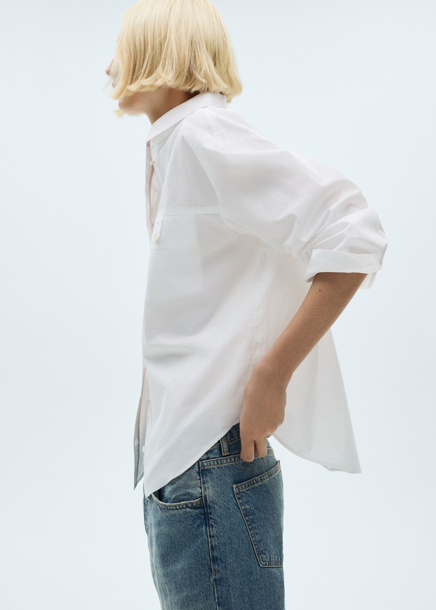 Chemise coton bouton décoratif - Détail de l'article 6