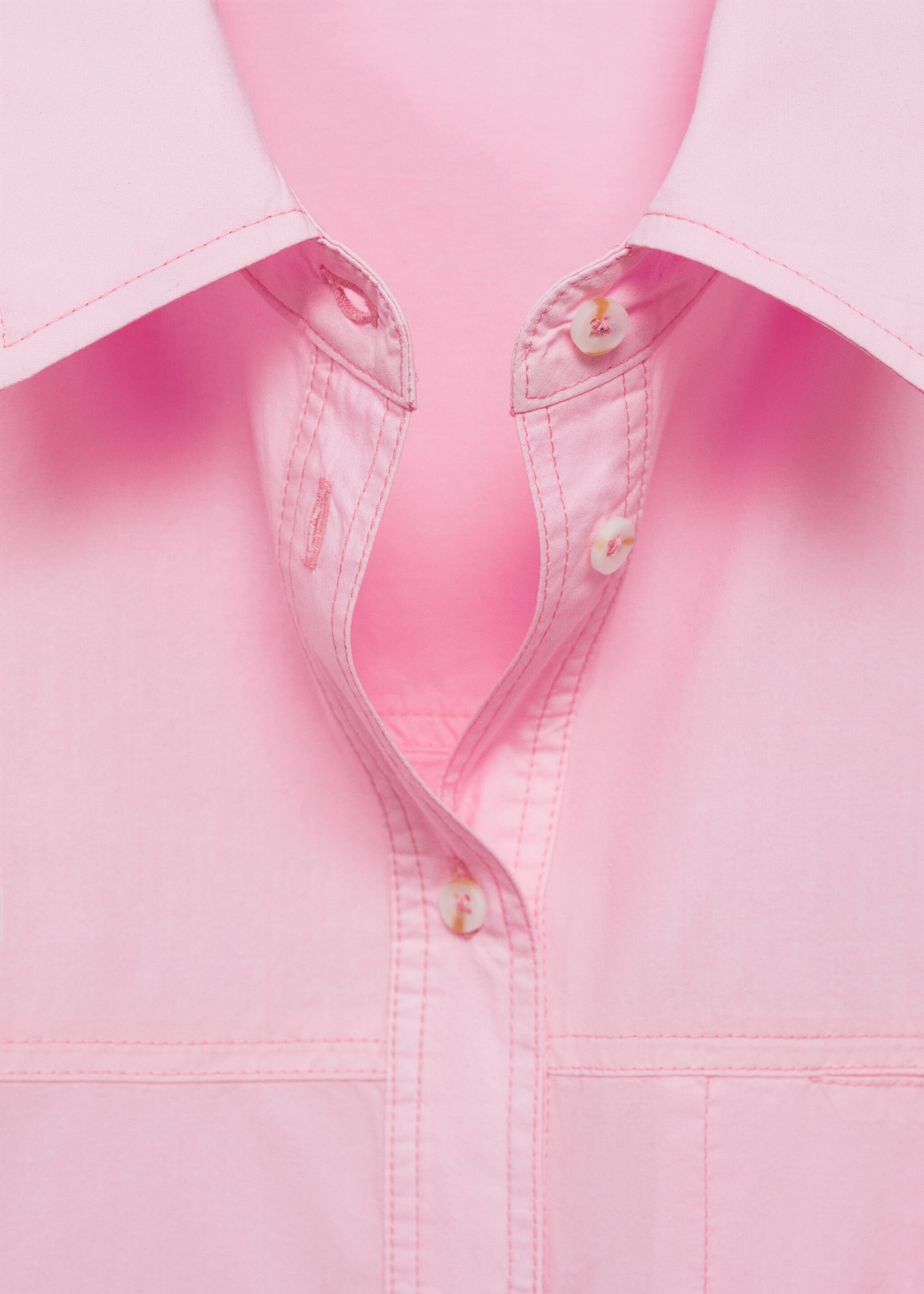 Chemise coton bouton décoratif - Détail de l'article 8