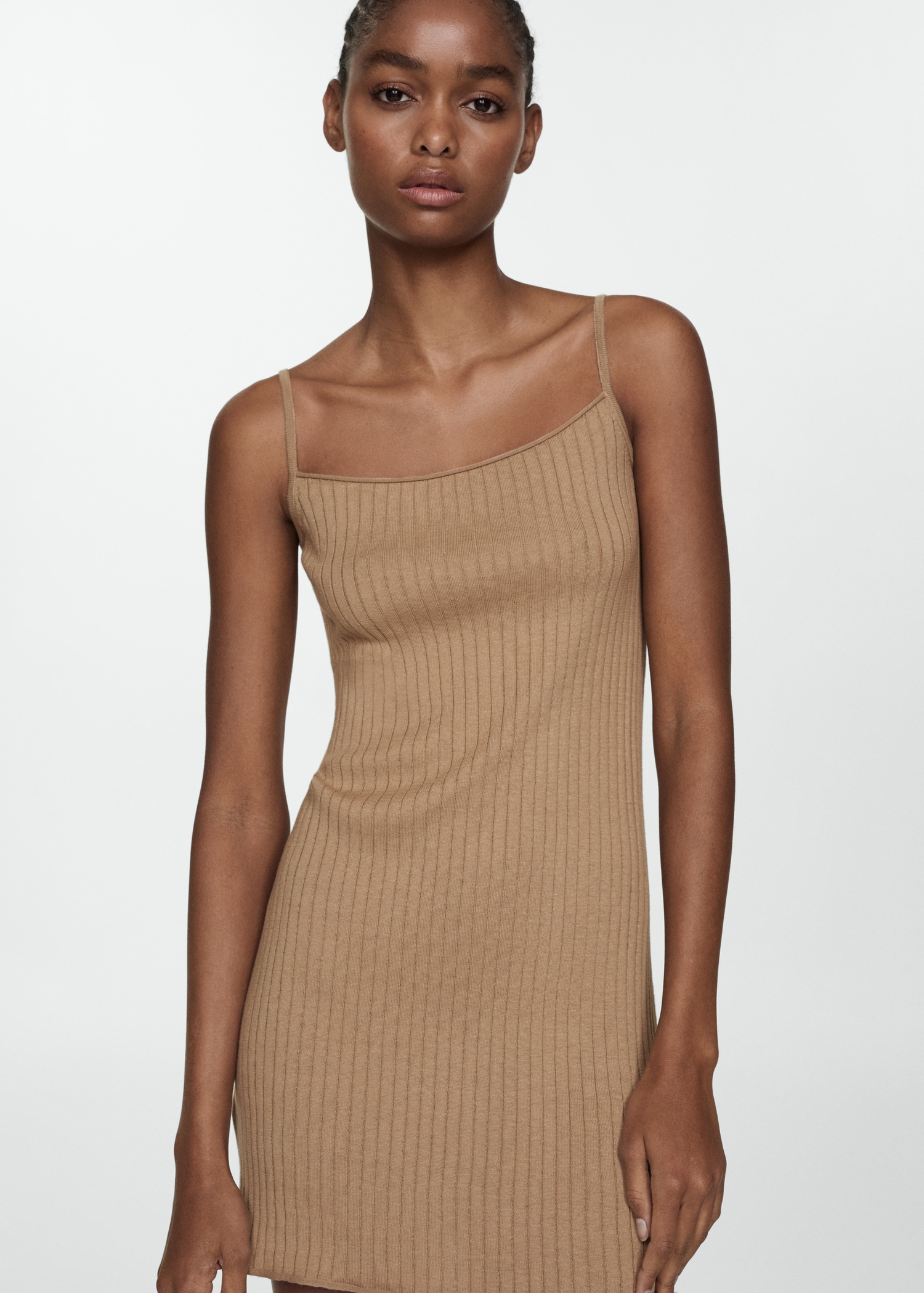 Ribbed knit dress - Medium plane