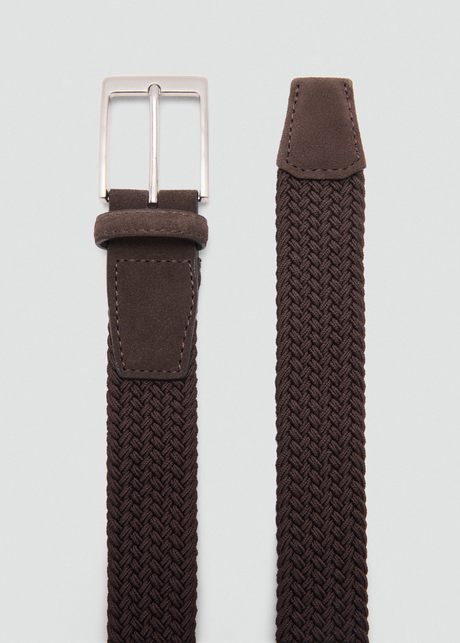 Braided elastic belt - Medium plane