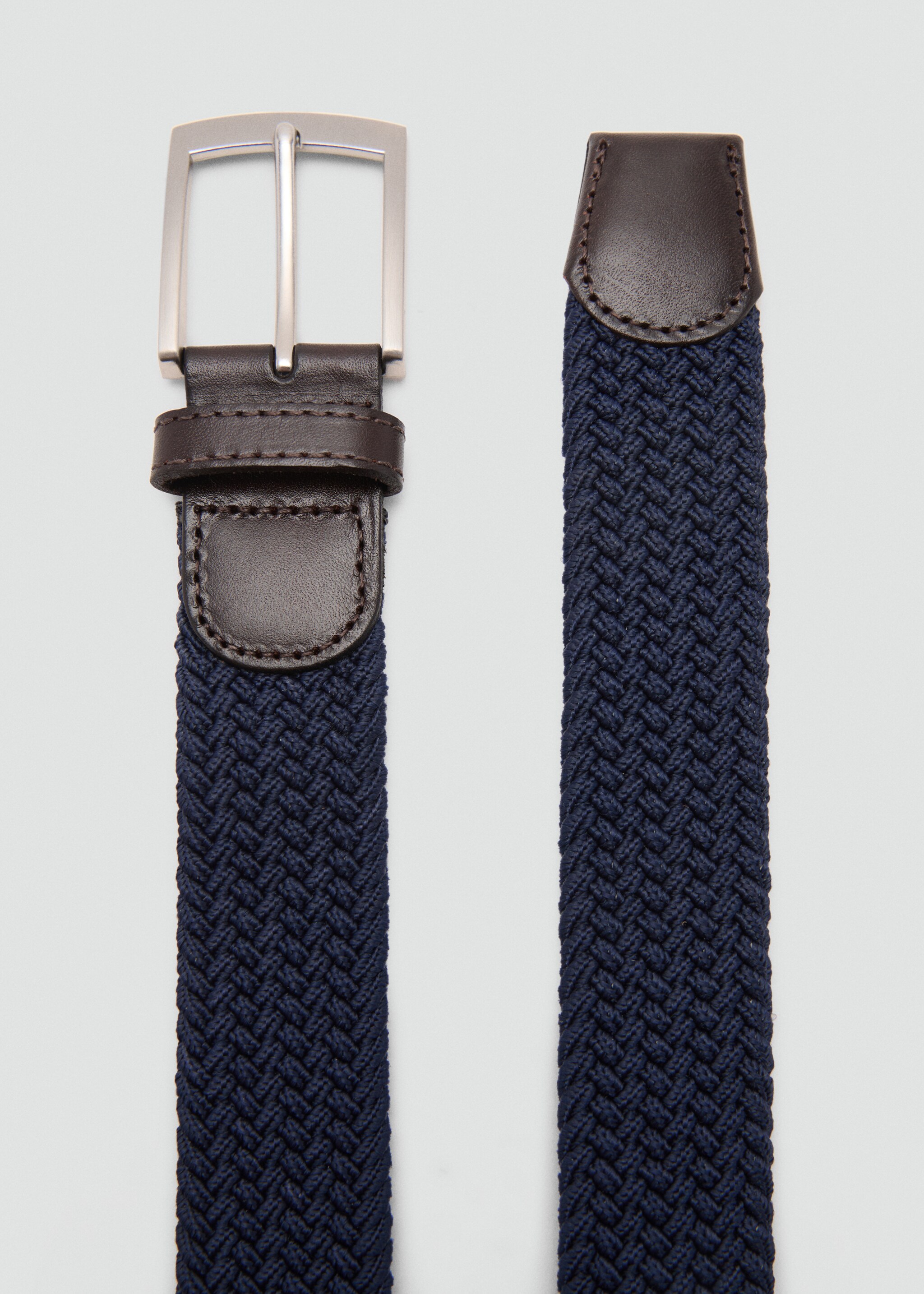 Braided elastic belt - Medium plane