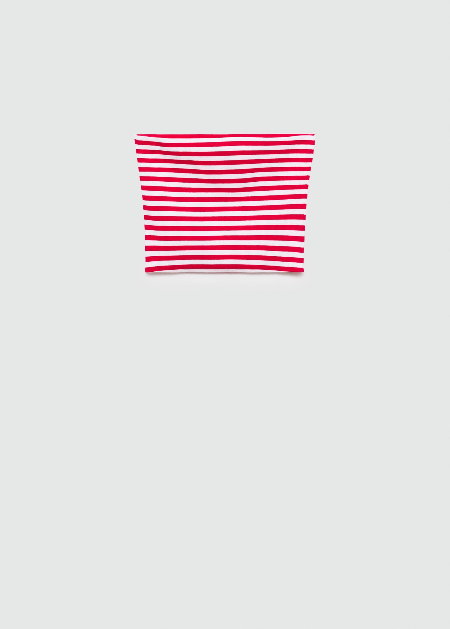 Cotton bandeau top - Article without model