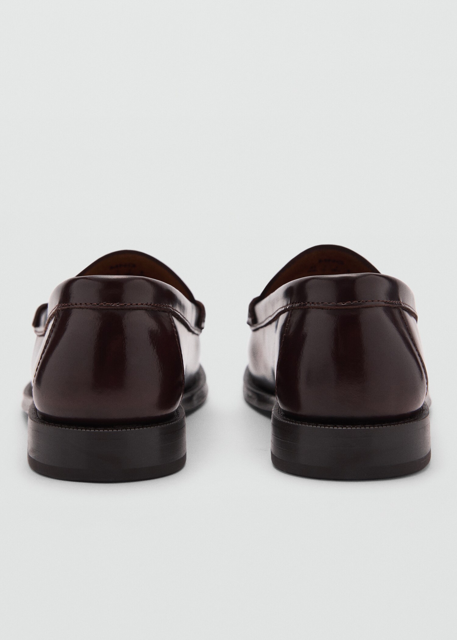 Aged-leather loafers - Details of the article 1