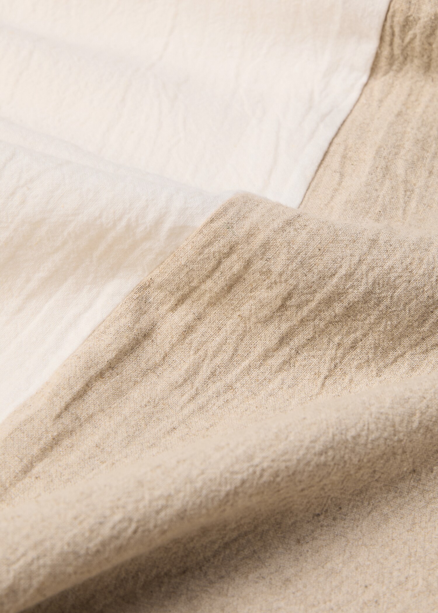 Cotton and linen bedspread - Details of the article 1