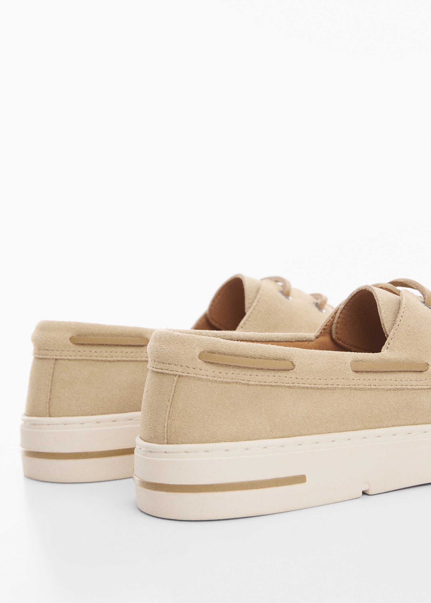 Chaussures bateau cuir suède - Détail de l'article 1