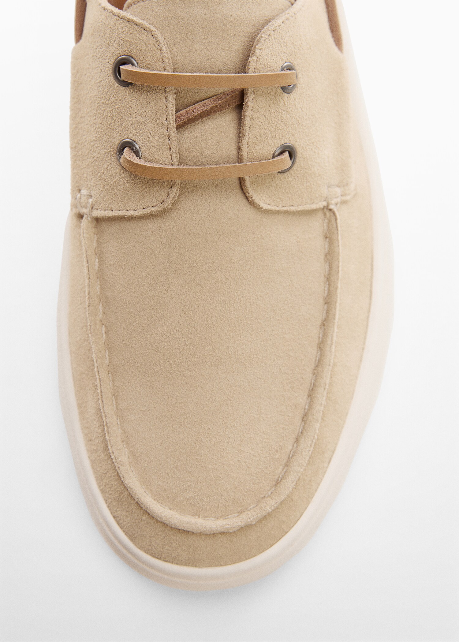 Chaussures bateau cuir suède - Détail de l'article 2