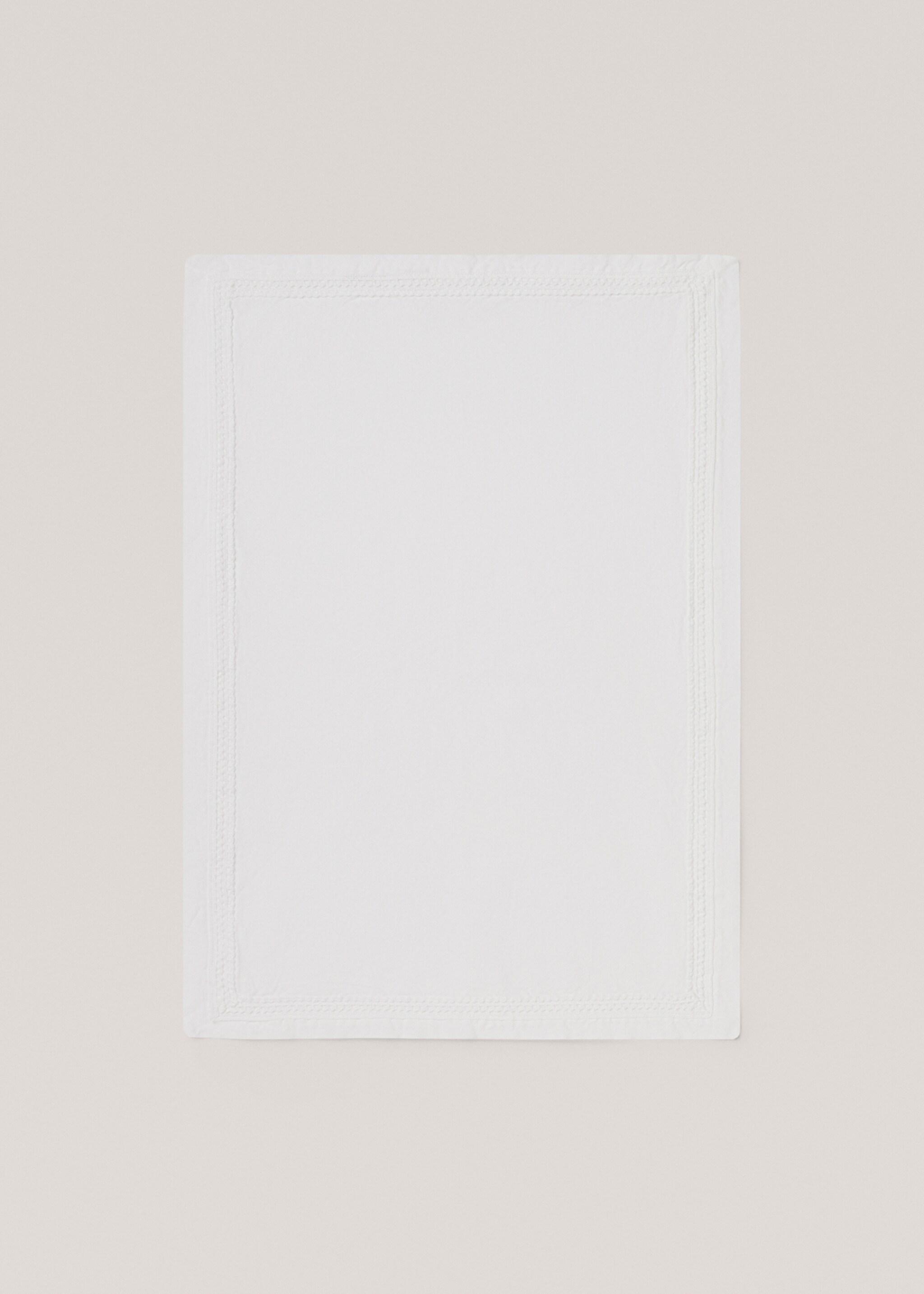 100% cotton lace placemat - Article without model