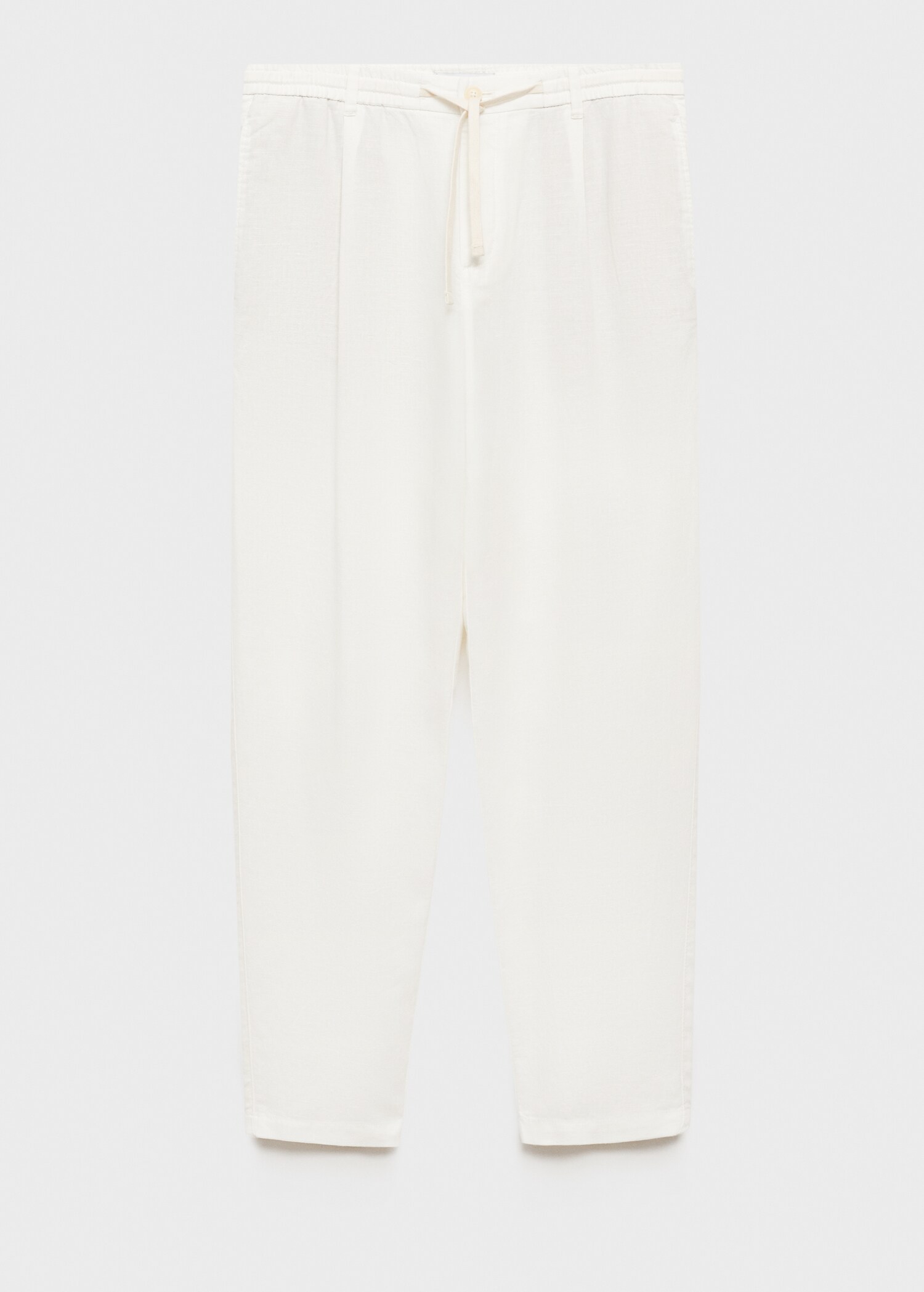 Pantalon slim fit lin cordon - Article sans modèle