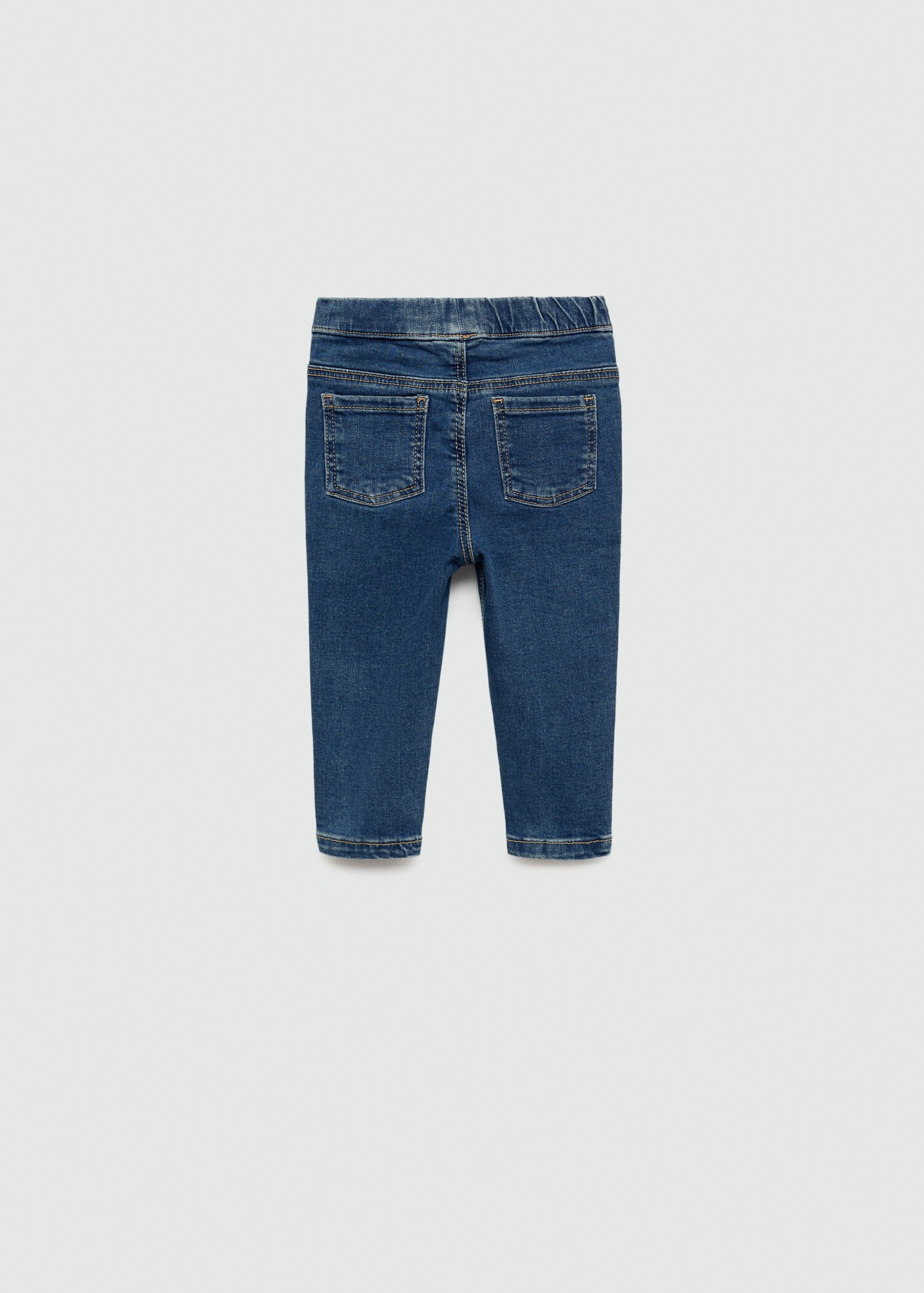 Drawstring waist jeans - Reverse of the article