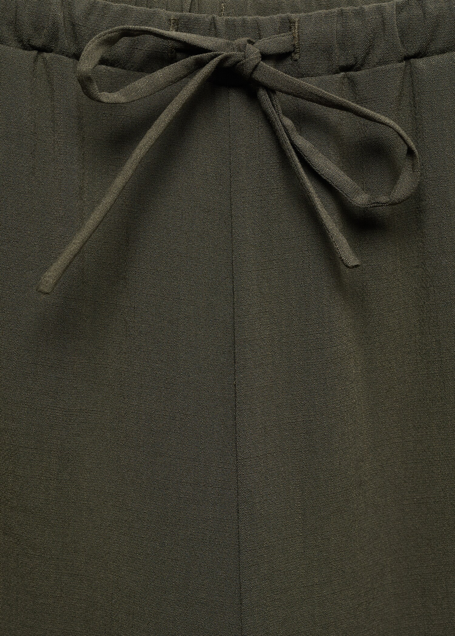 Straight-fit trousers with elastic waist - Details of the article 8