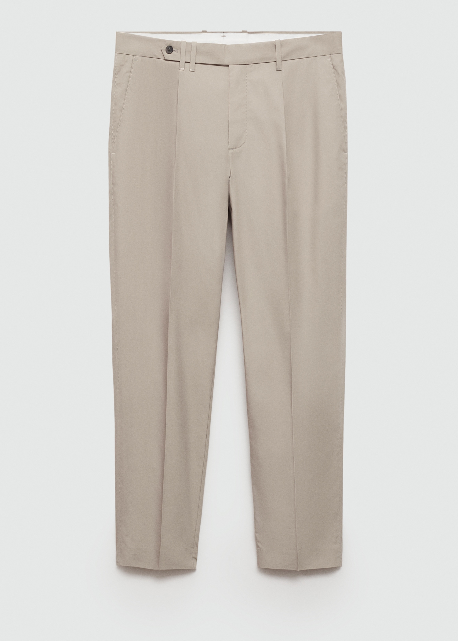Slim-Fit-Bundfaltenhose aus Lyocell - Artikel ohne Model