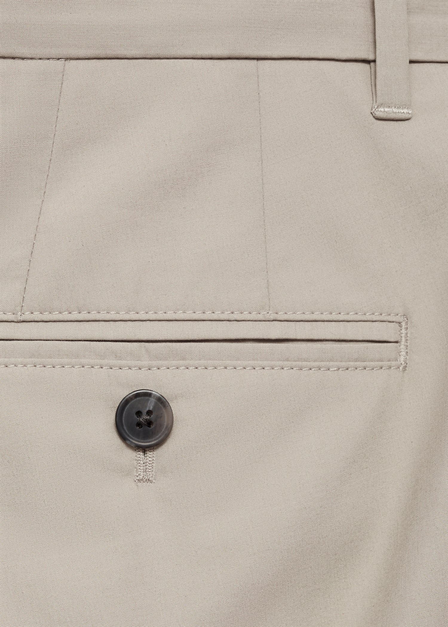 Slim-Fit-Bundfaltenhose aus Lyocell - Detail des Artikels 0