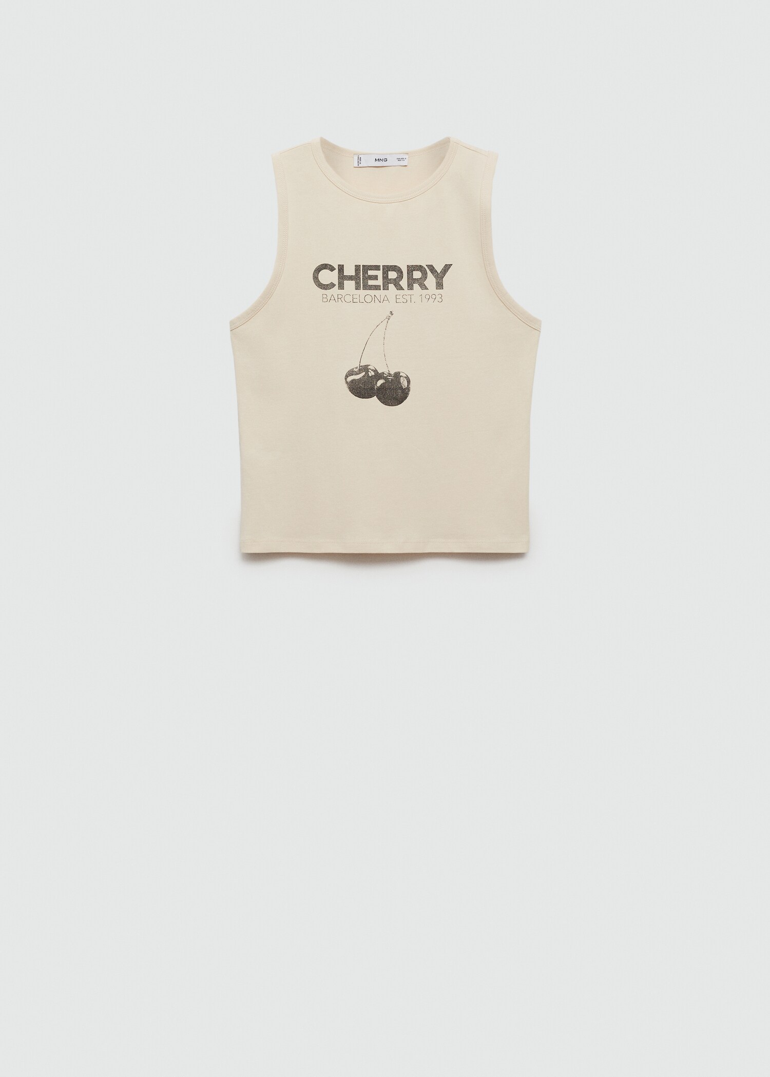 Printed strap top - Article without model