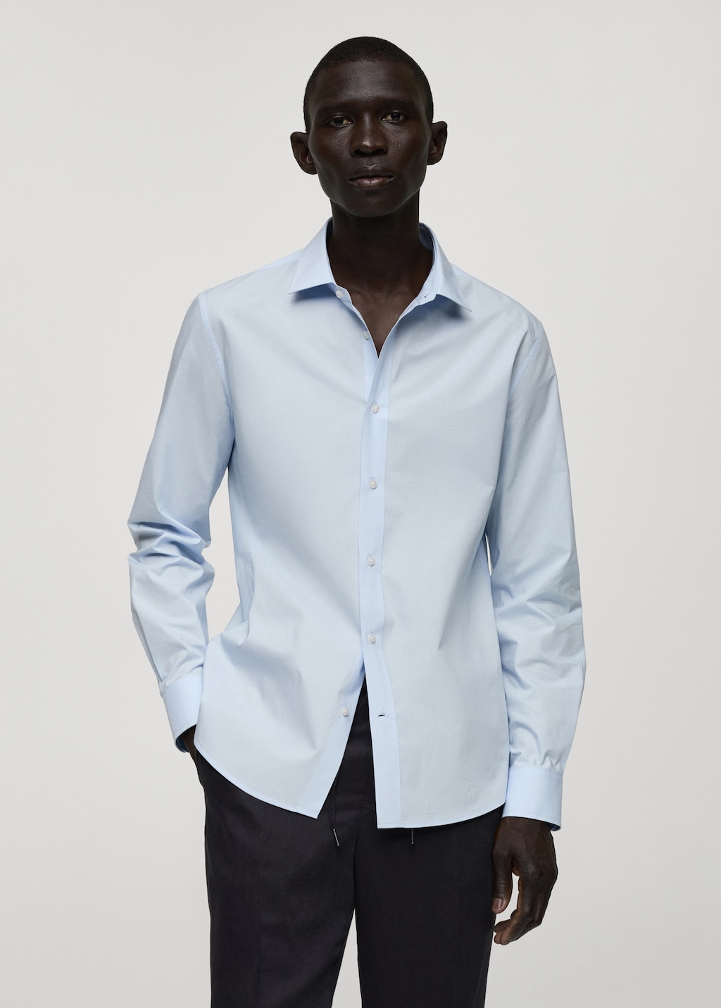Mango Regular-Fit-Hemd aus 100 % Baumwolle