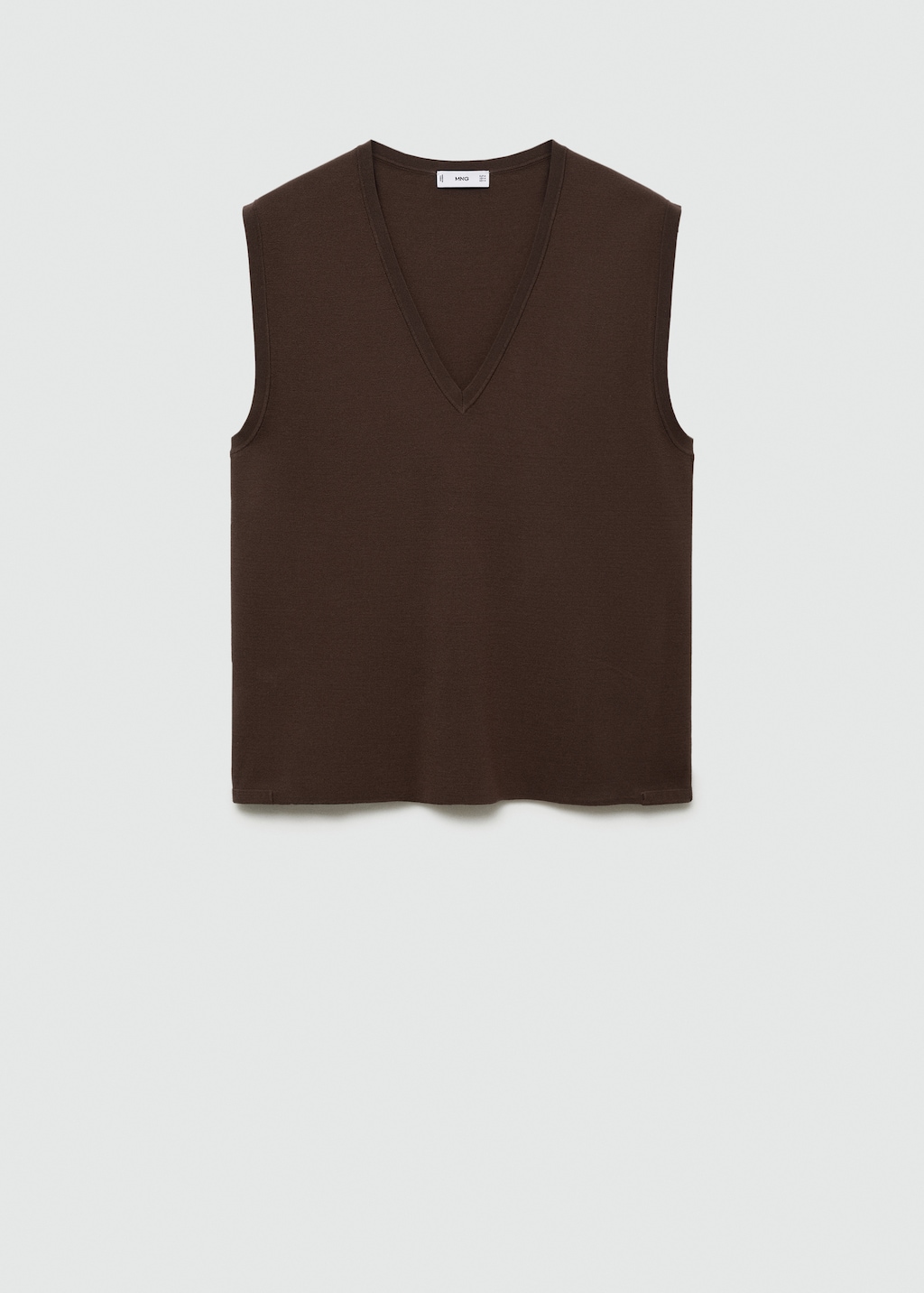 Fine knit gilet