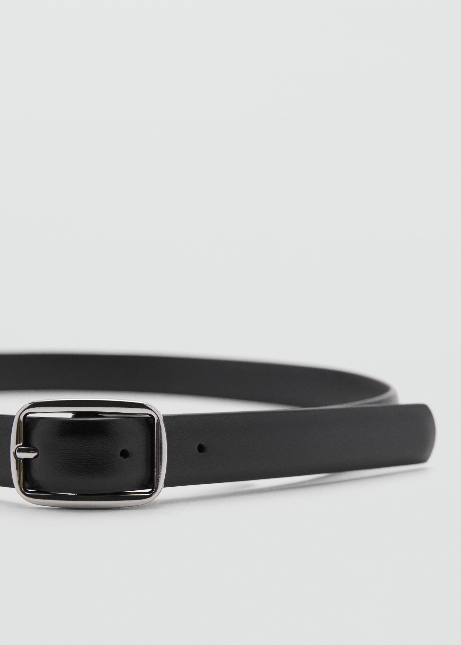 Square buckle belt - Medium plane